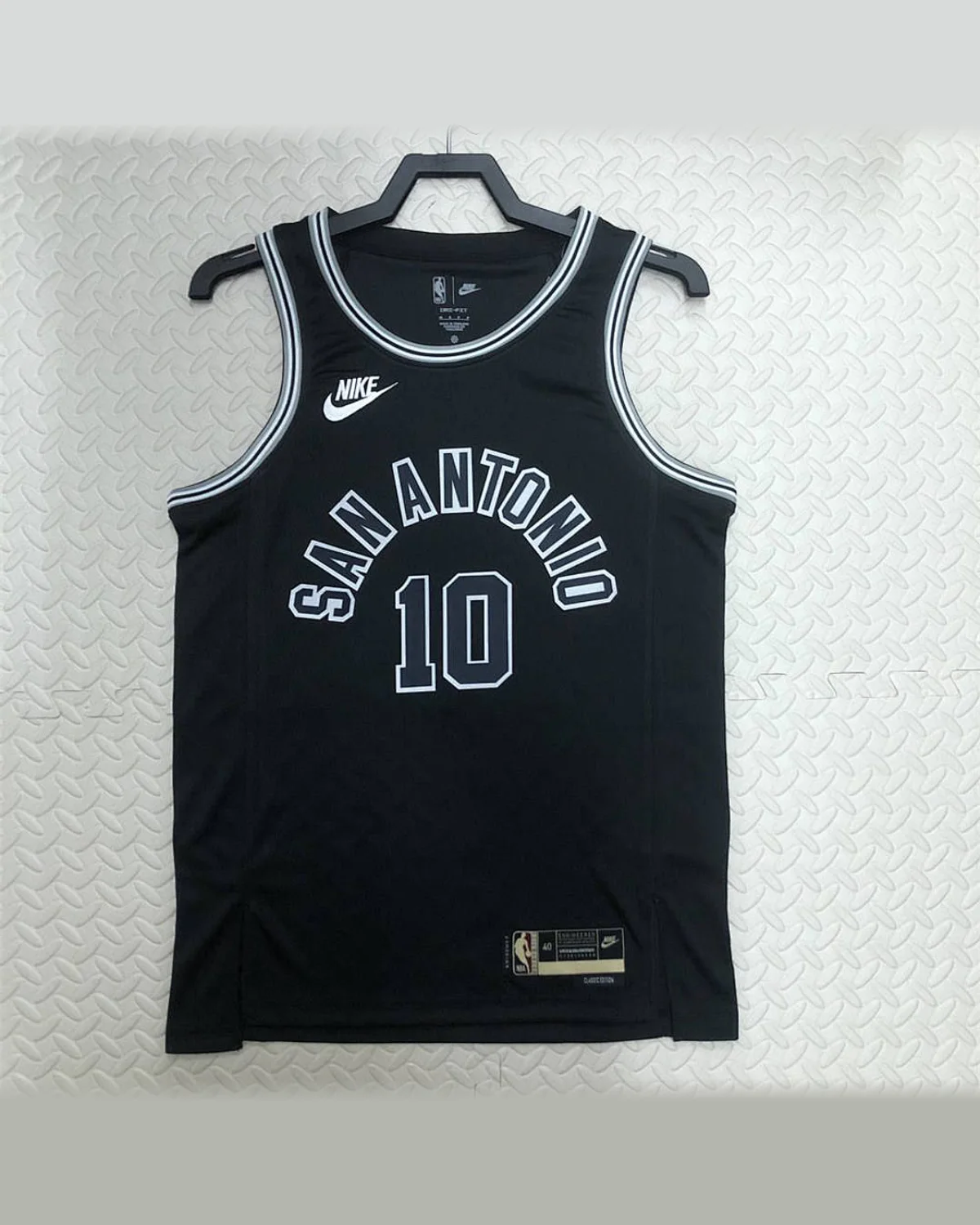 Tottenham Hotspur Tottenham Hotspur San Antonio Spurs Round Neck Black Jersey DeROZAN#10 football jersey