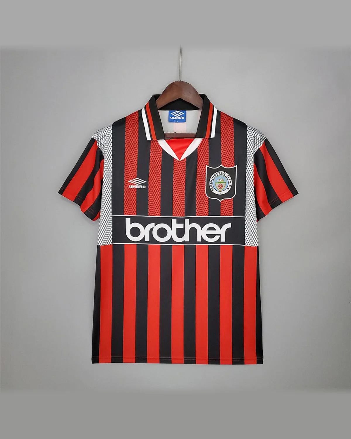 Manchester City Retro 94/96 Manchester City Away football jersey