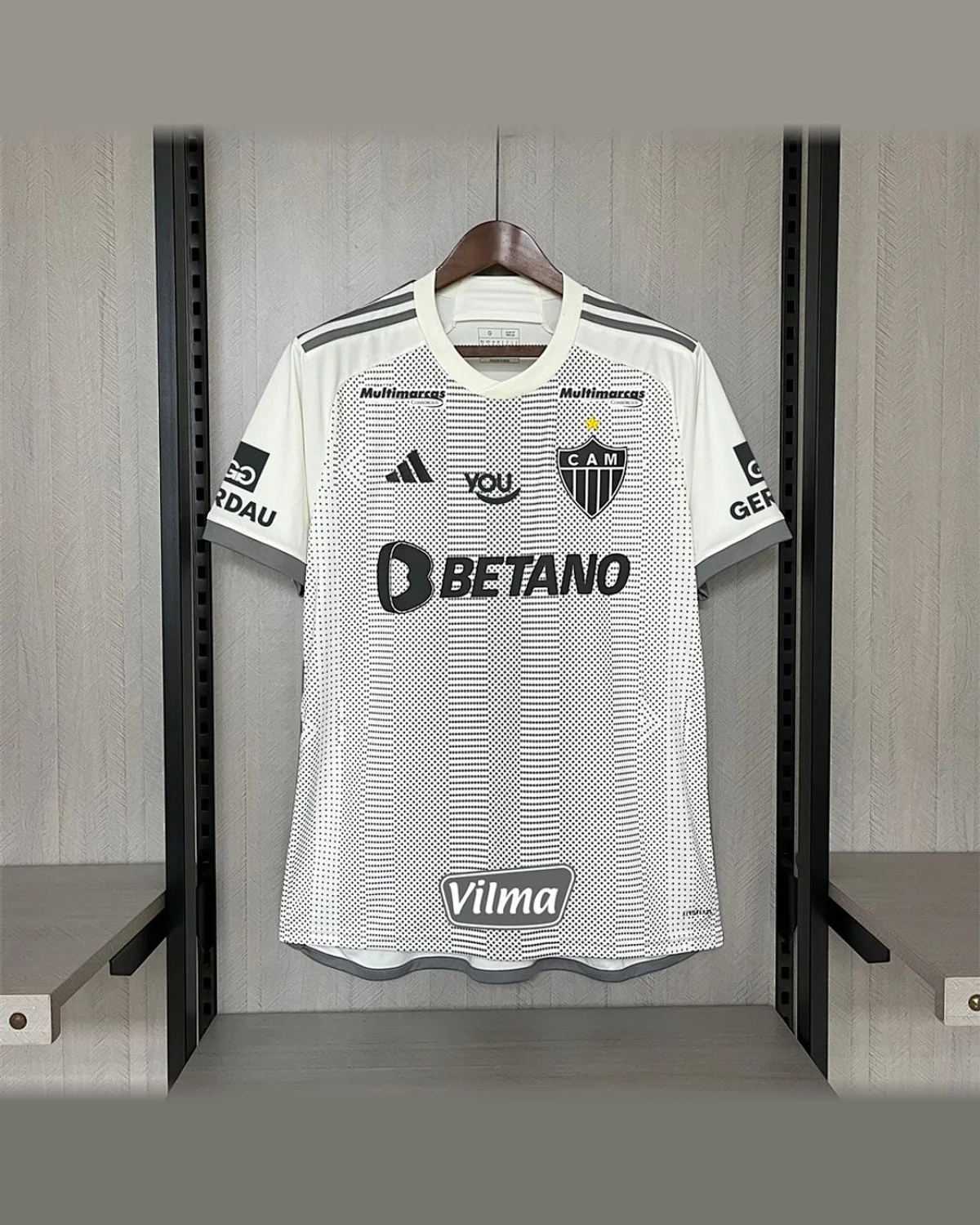Atlético Mineiro 2024/25 Atlético Mineiro Away All Sponsors football jersey