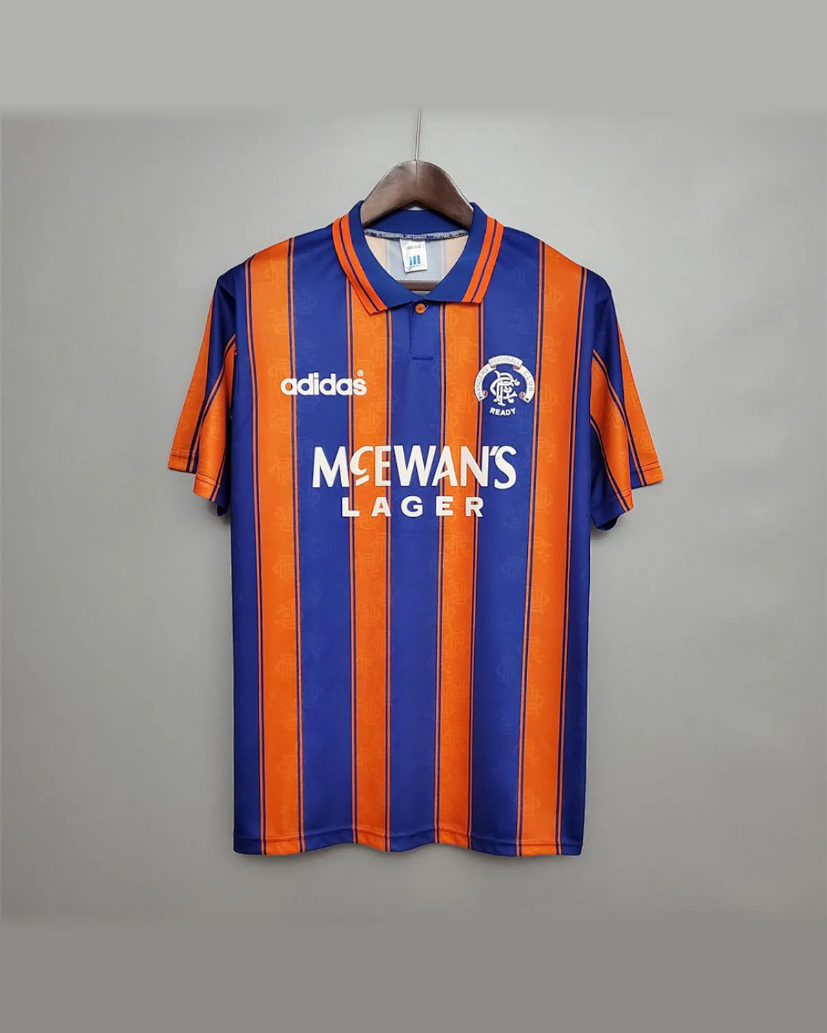 Rangers Retro 93-94 Rangers Away football jersey