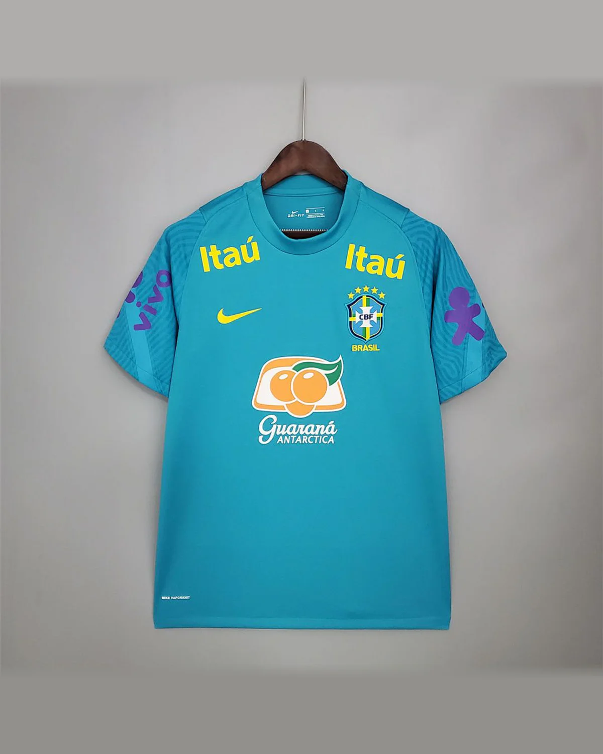 Brazil 2020/21 Brazil Training Suit Blue football jersey