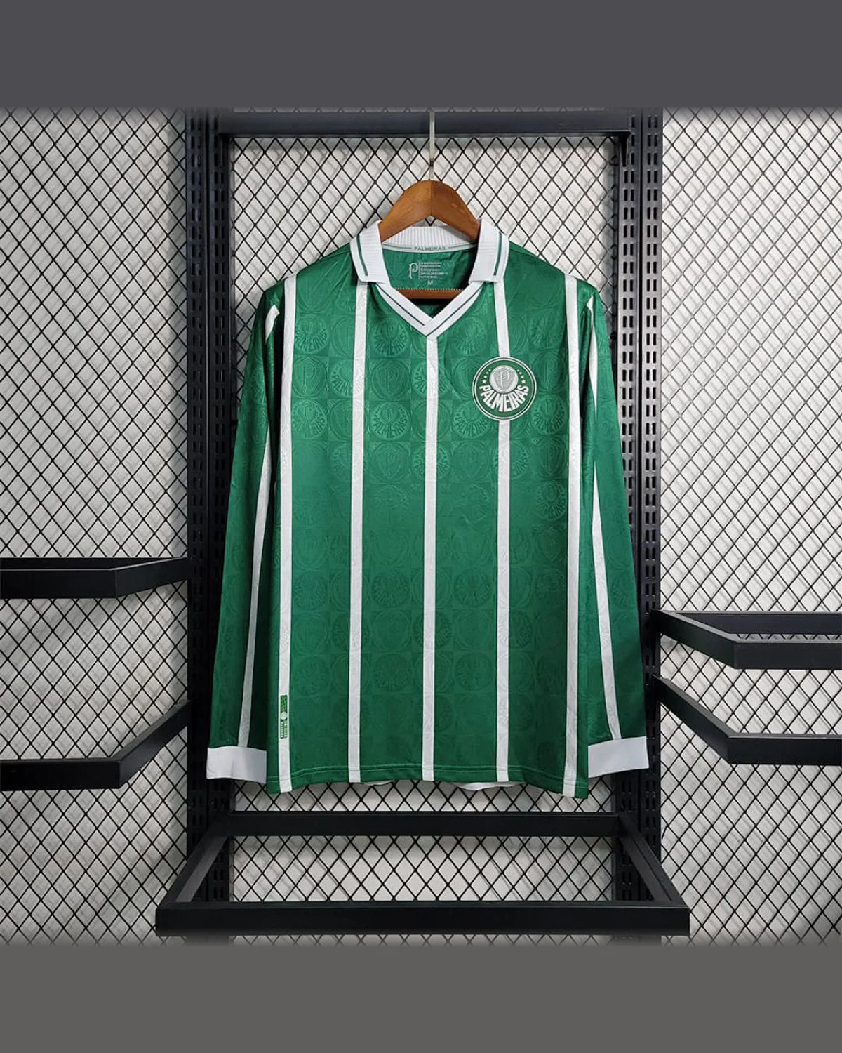 Palmeiras Retro 1993 Long Sleeve Palmeiras Home football jersey