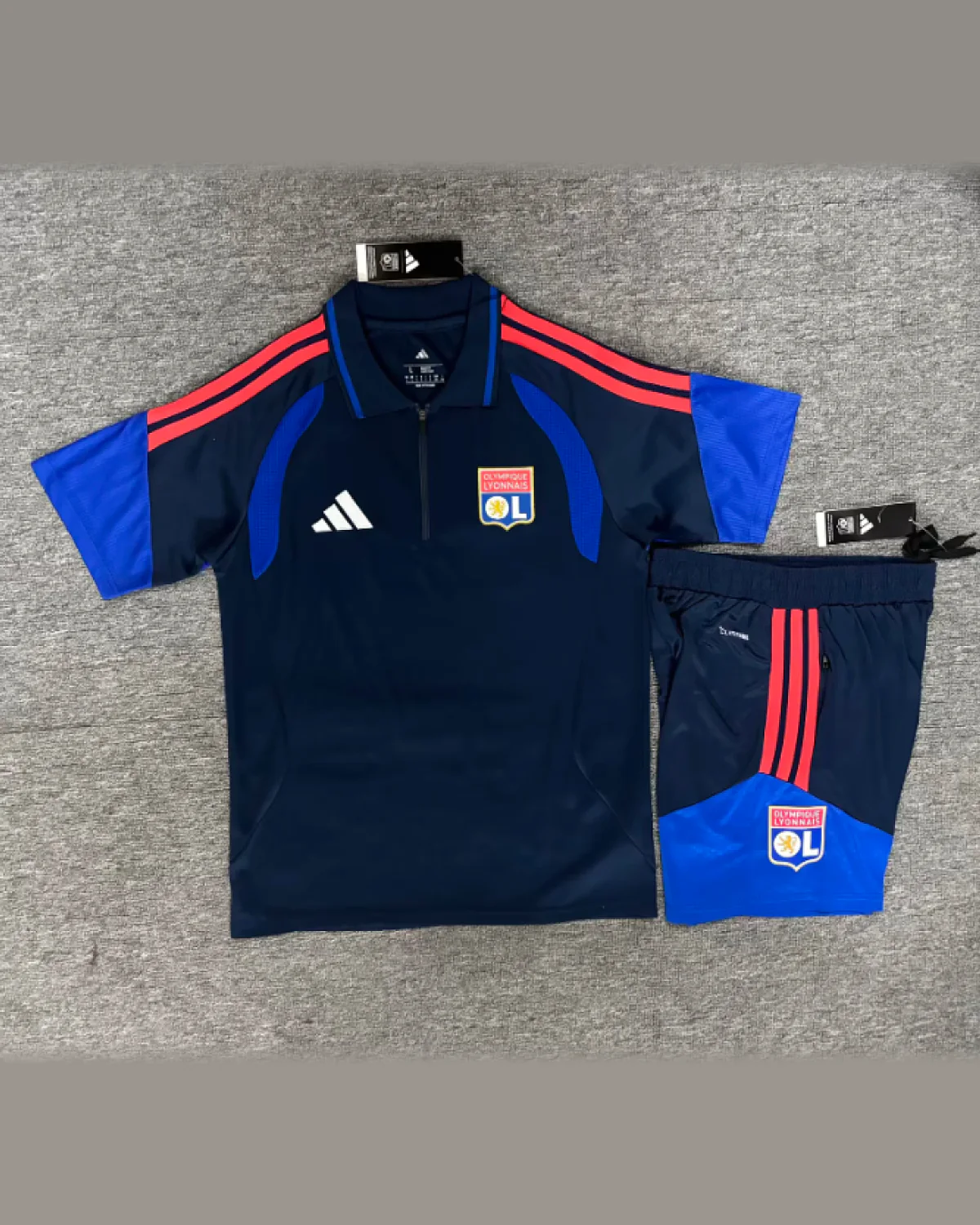 Olympique Lyon 2026/27 Lyon Light Blue Polo Shirt Sets football jersey