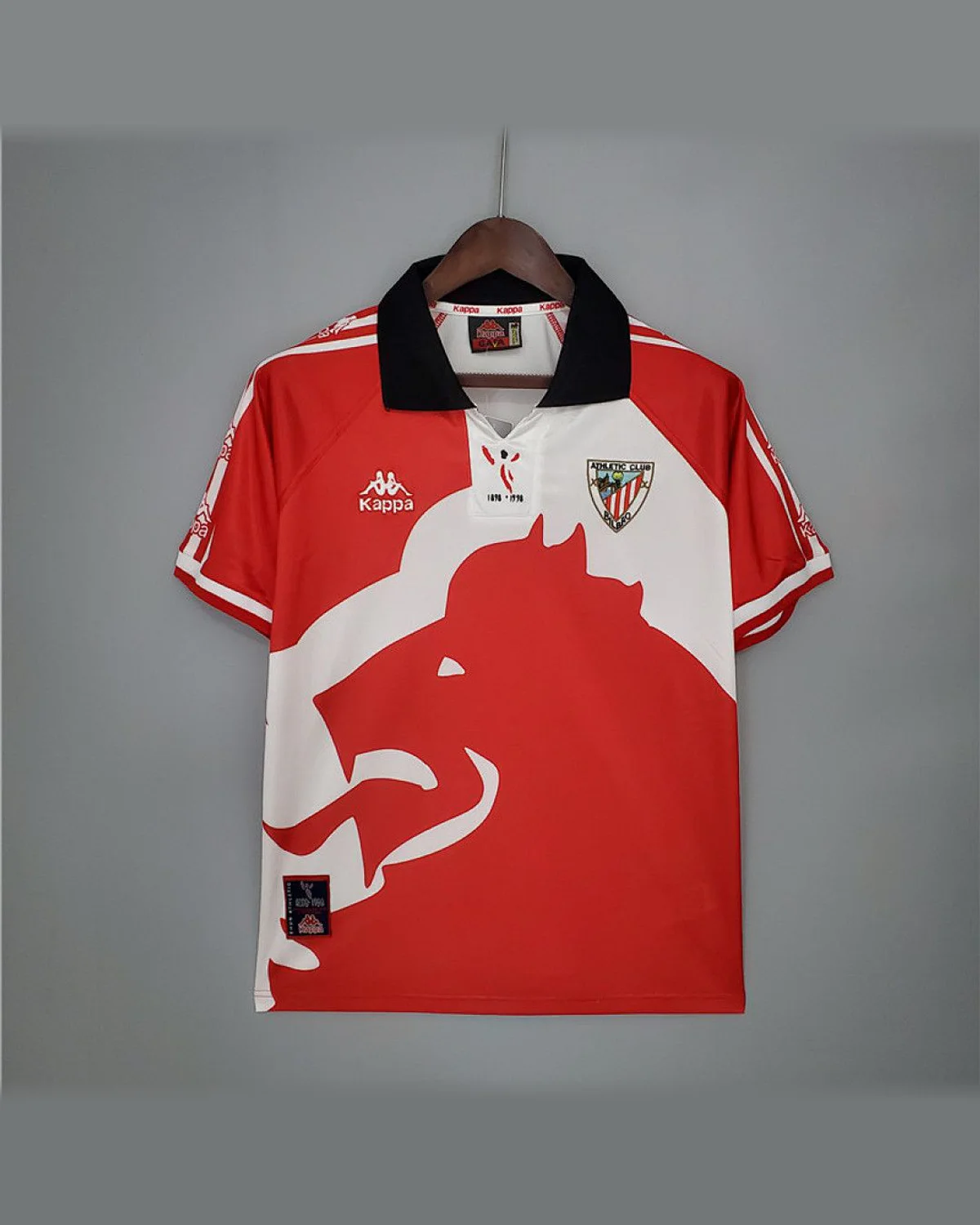 Athletic Bilbao Retro 1997/98 Athletic Bilbao home football jersey