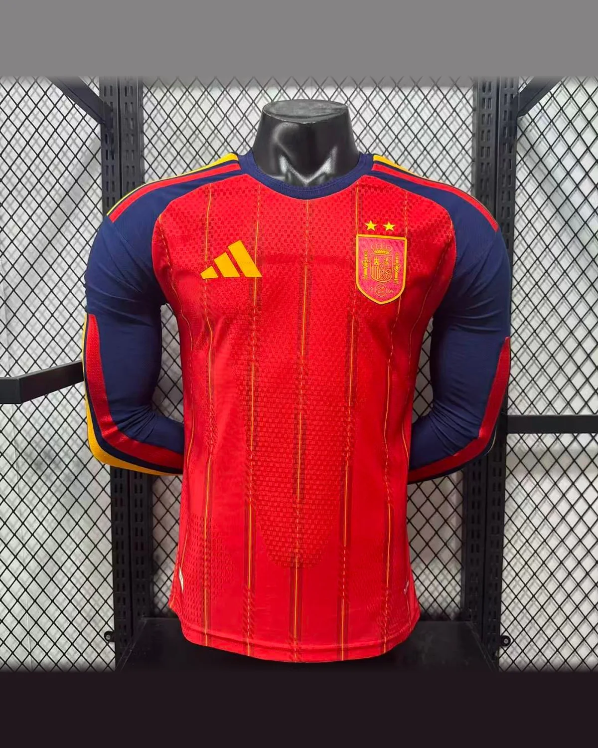 Spain 2026 Spain Main Long-sleeved - Player Version football jersey
