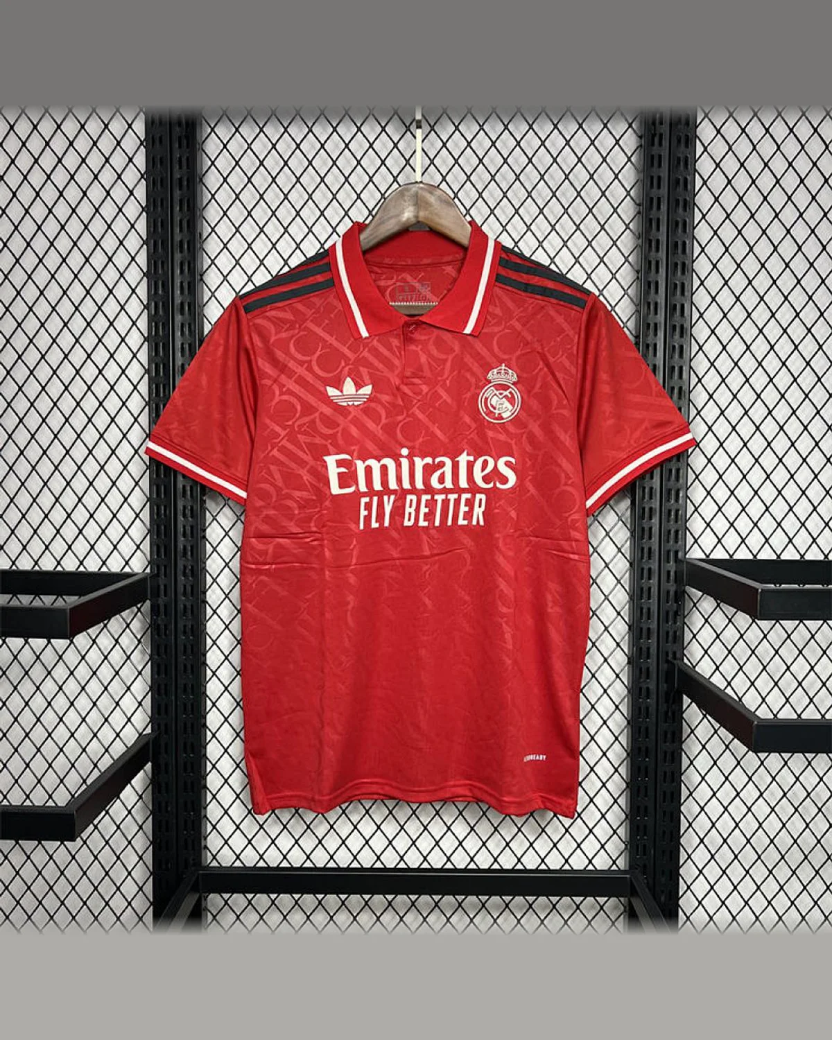 Real Madrid Real Madrid 2024/25 Red Jersey football jersey