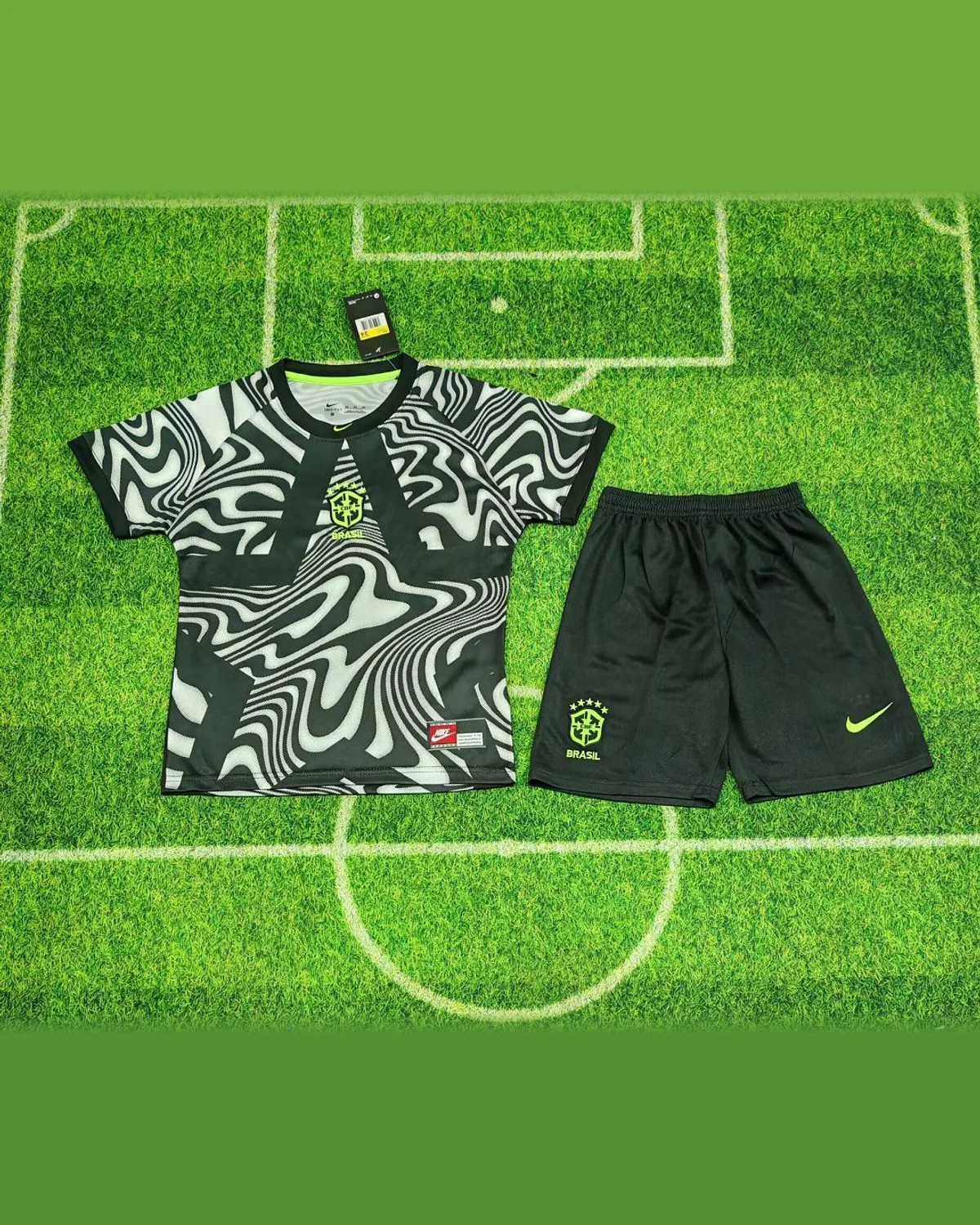 Brazil 2026/27 Brazil Hollywood Goalkeeper Kids' Clothing football jersey