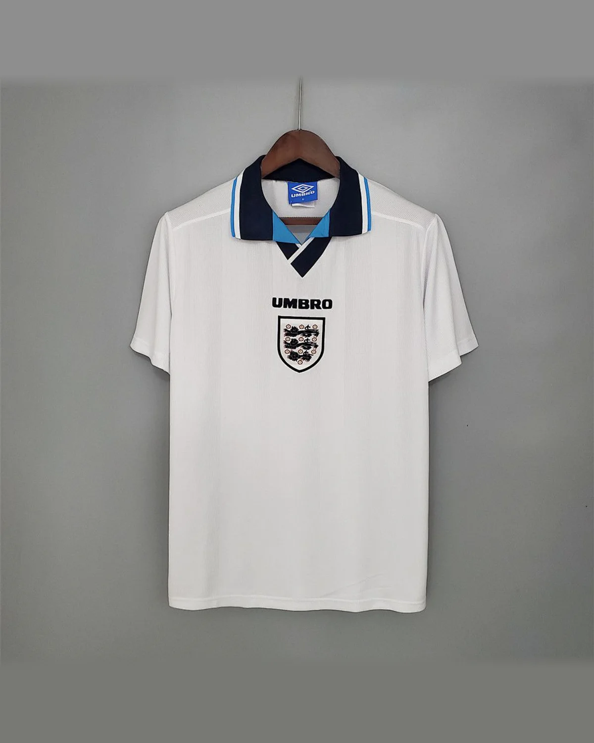 England Retro 1996 England Home football jersey