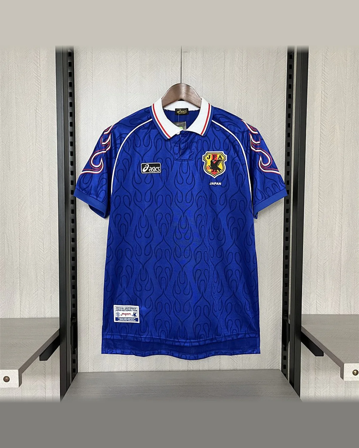 Japan Retro 1998 Japan Home football jersey