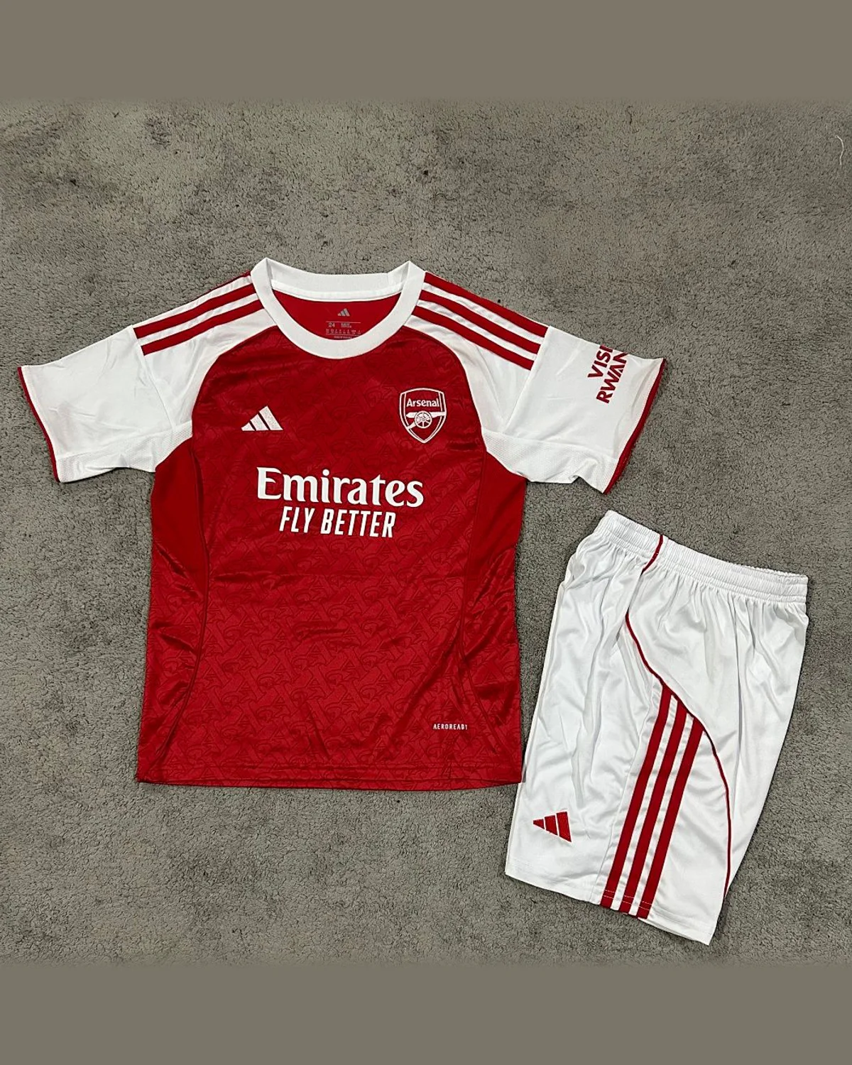 Arsenal 2025/26 Arsenal Home Kit Kids football jersey