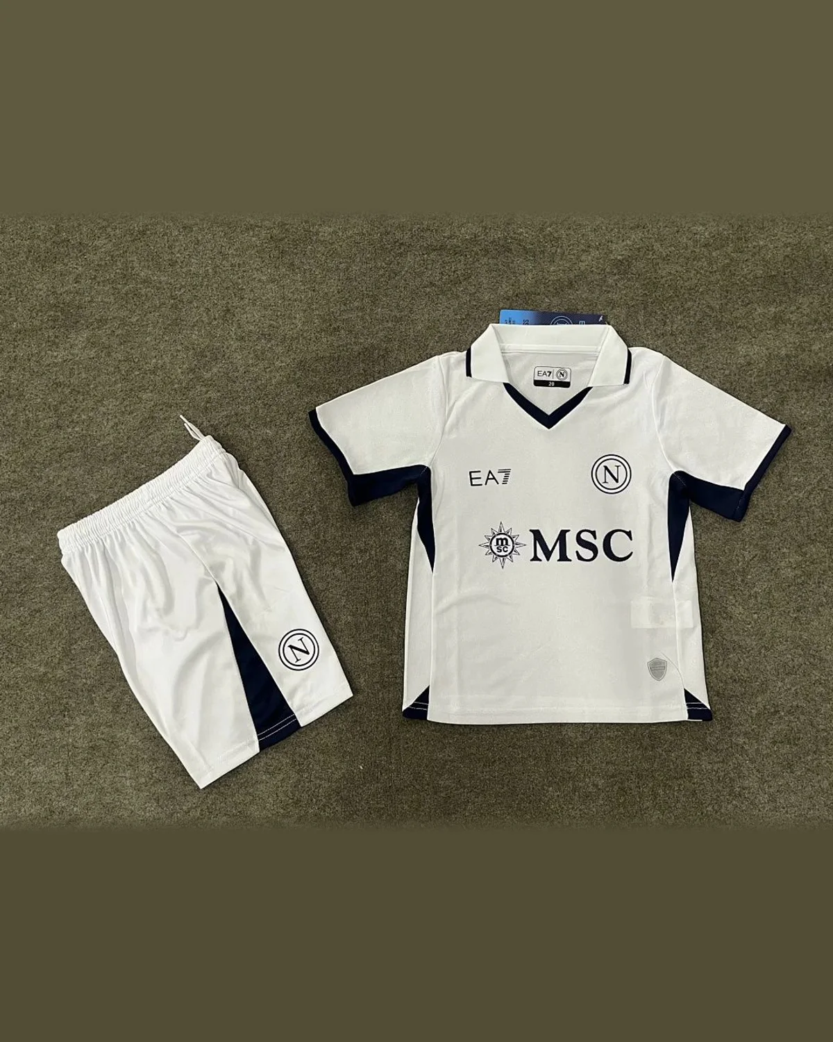 SSC Napoli Kids Kit 2024/25 Napoli Away football jersey