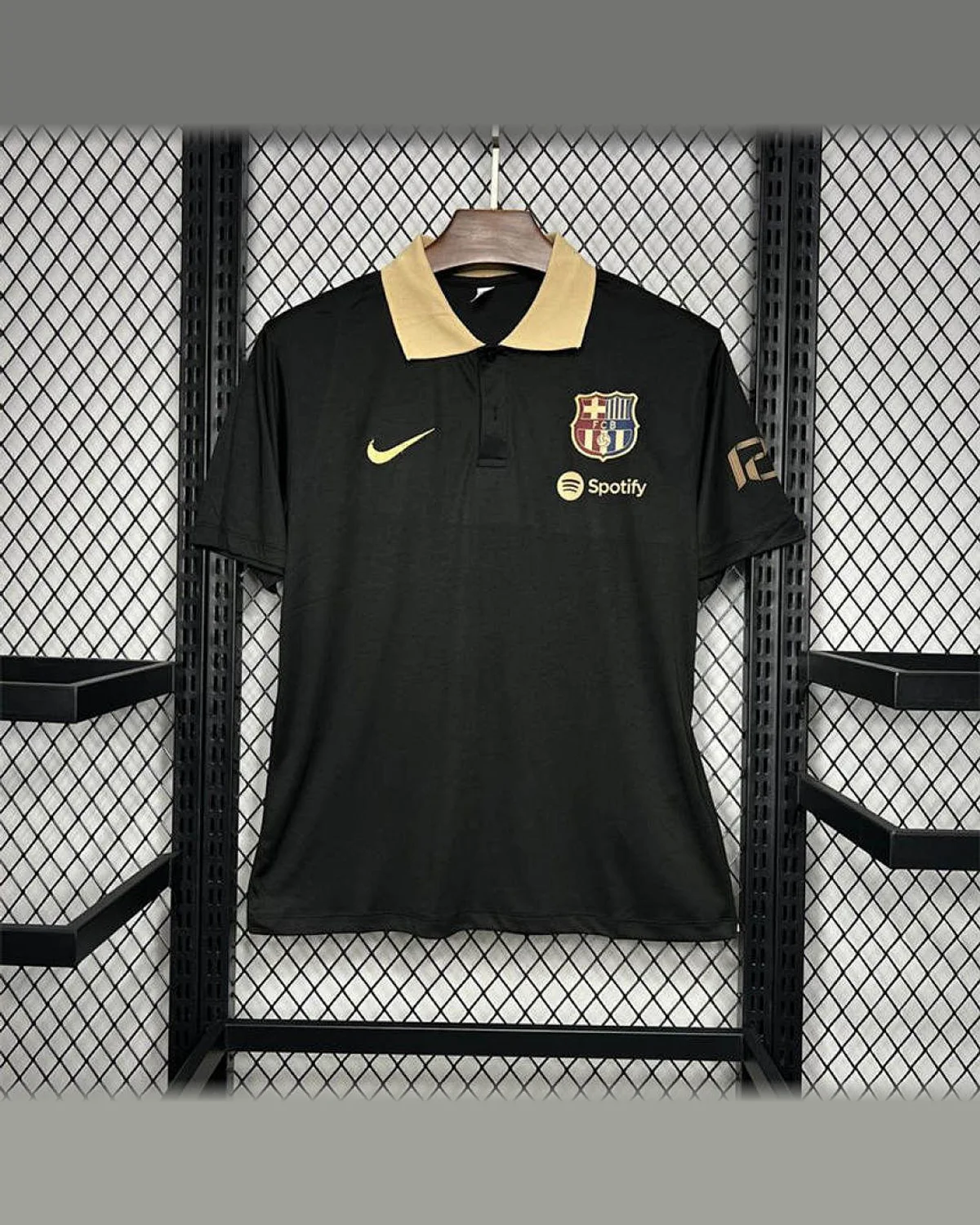 FC Barcelona Barcelona 2024/25 Polo Black Jersey football jersey