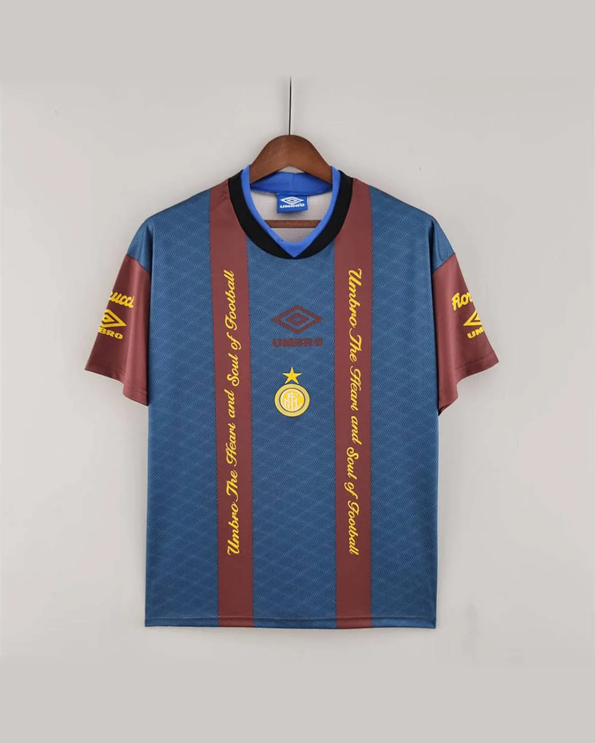 Inter Milan Retro 1994/95 Inter Milan Training Suit Red Blue football jersey
