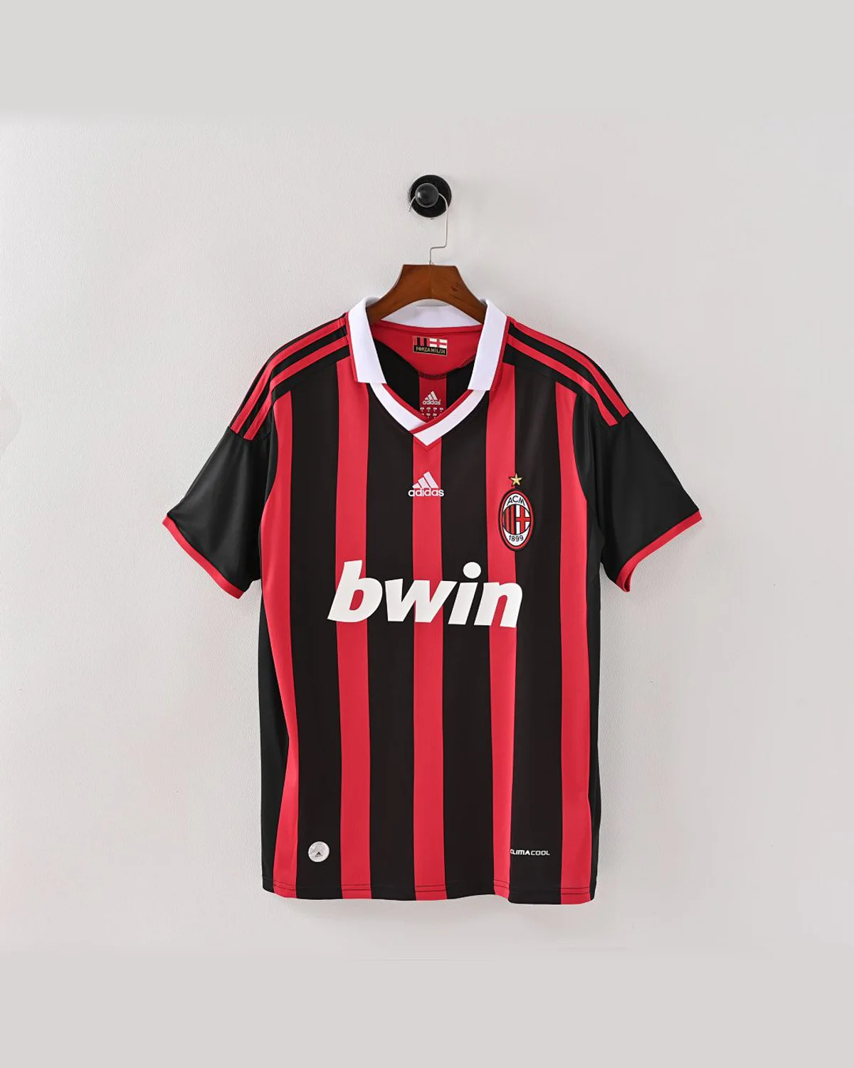 AC Milan 09-10 AC Milan Home football jersey