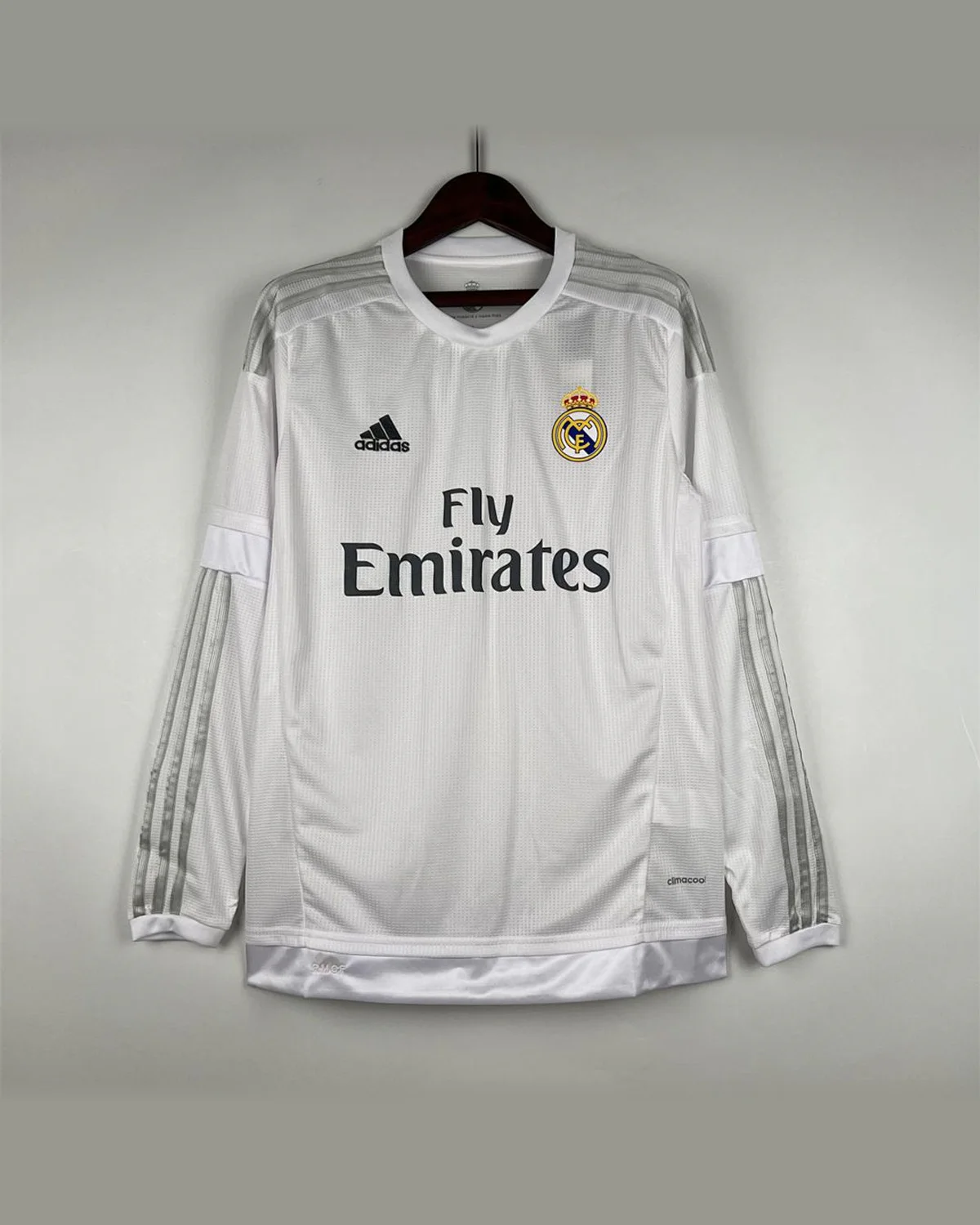 Real Madrid Retro 15/16 Real Madrid Long Sleeve Home football jersey