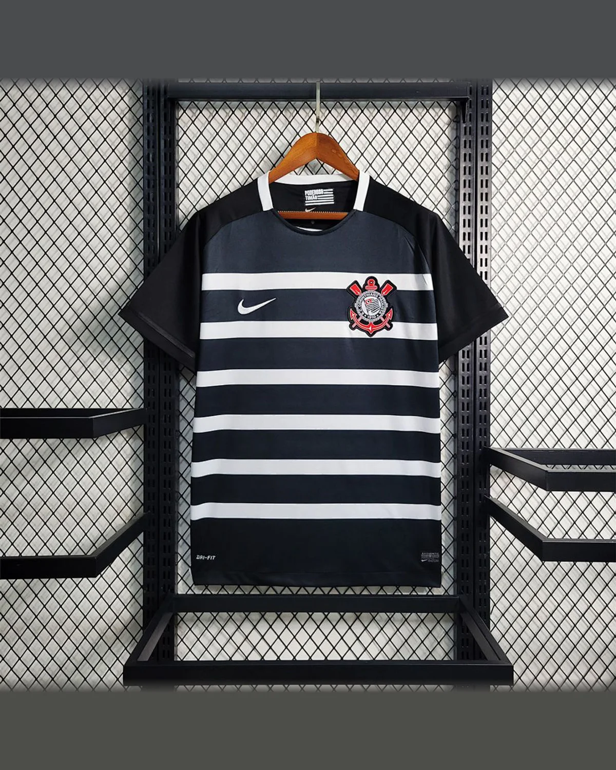 Corinthians Retro 15/16 Corinthians Away Jersey football jersey