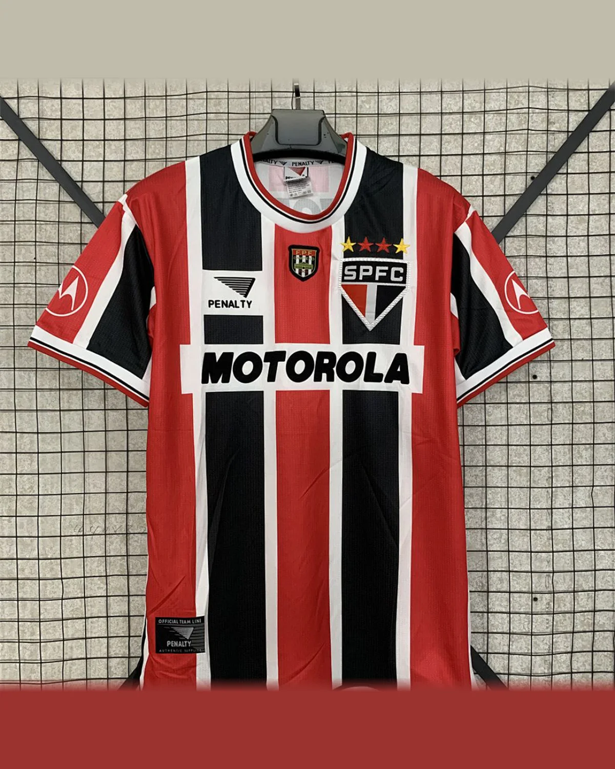 São Paulo 2000 São Paulo Away" football jersey