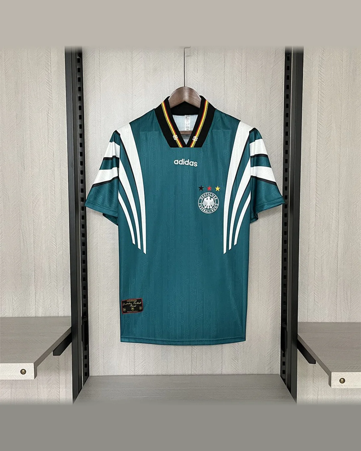 Germany Retro 1996 Germany Away football jersey