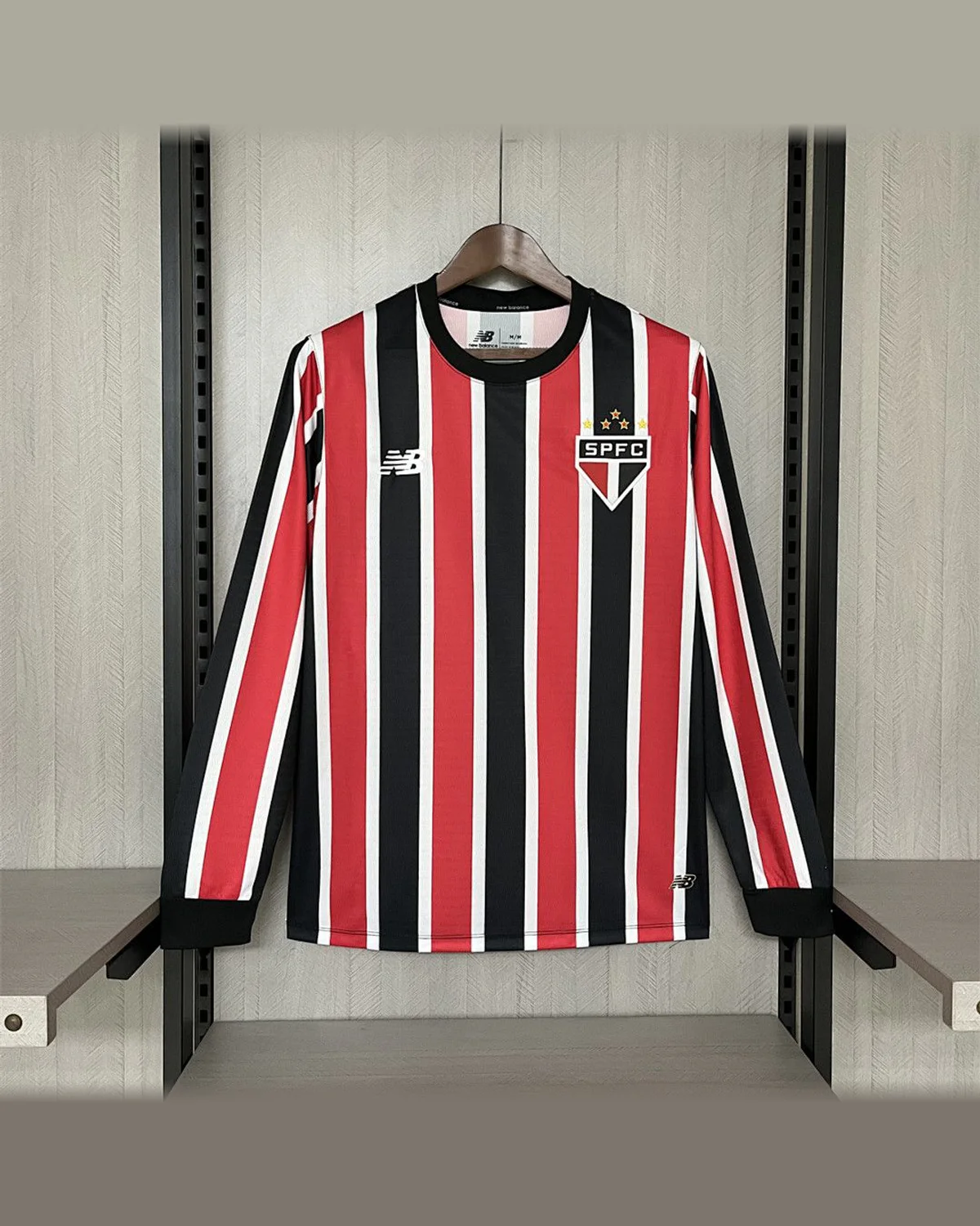 São Paulo 2024/25 Long Sleeve Sao Paulo Away football jersey