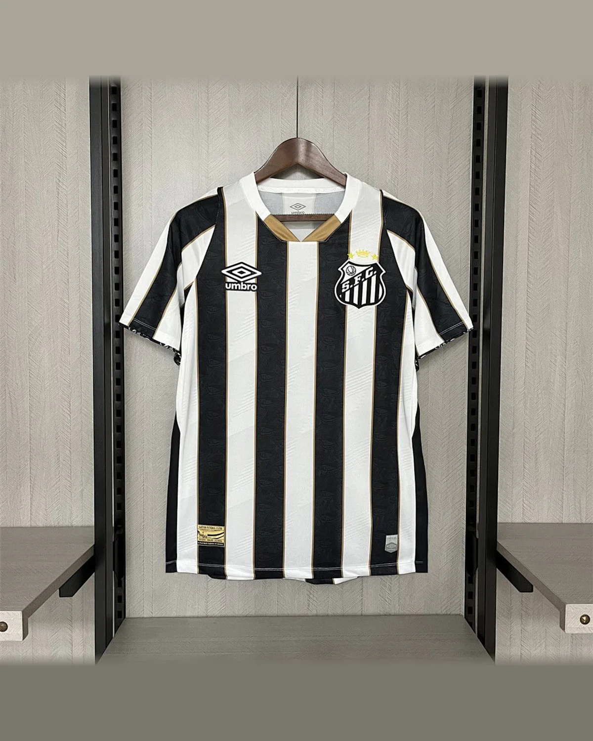Santos 2024/25 Santos Away All Sponsors football jersey