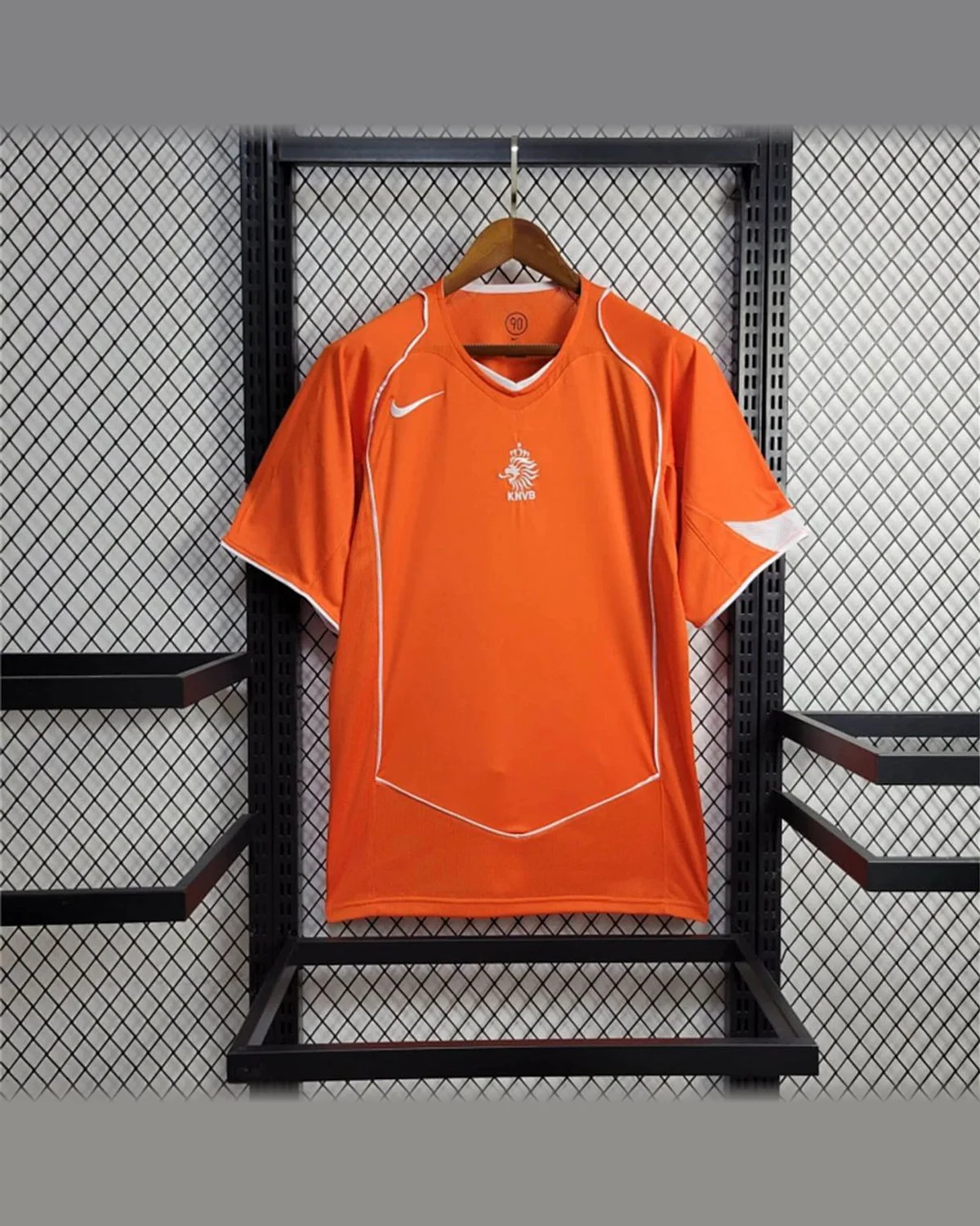 Netherlands Retro 2004 Netherlands Home football jersey
