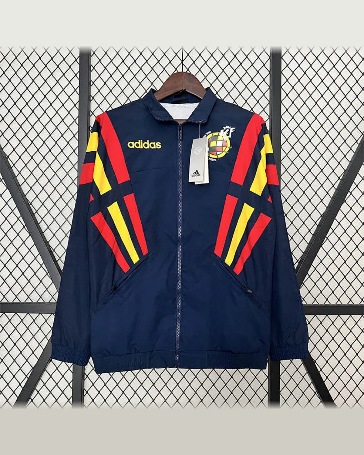 Spain 2024 Spain Windbreaker football jersey