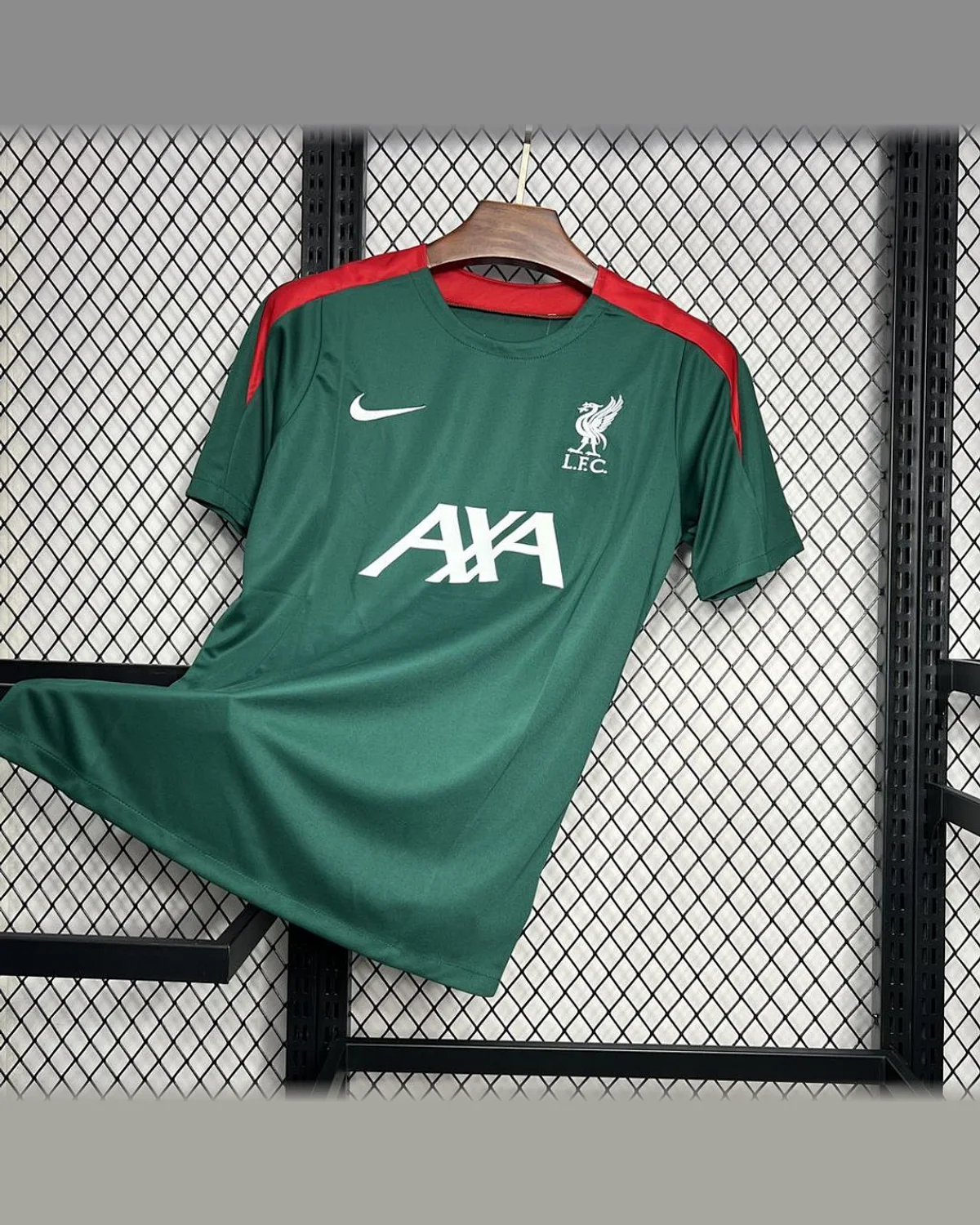 Liverpool Liverpool 2024/25 LFC Pre-match Training Dark Green Jersey football jersey