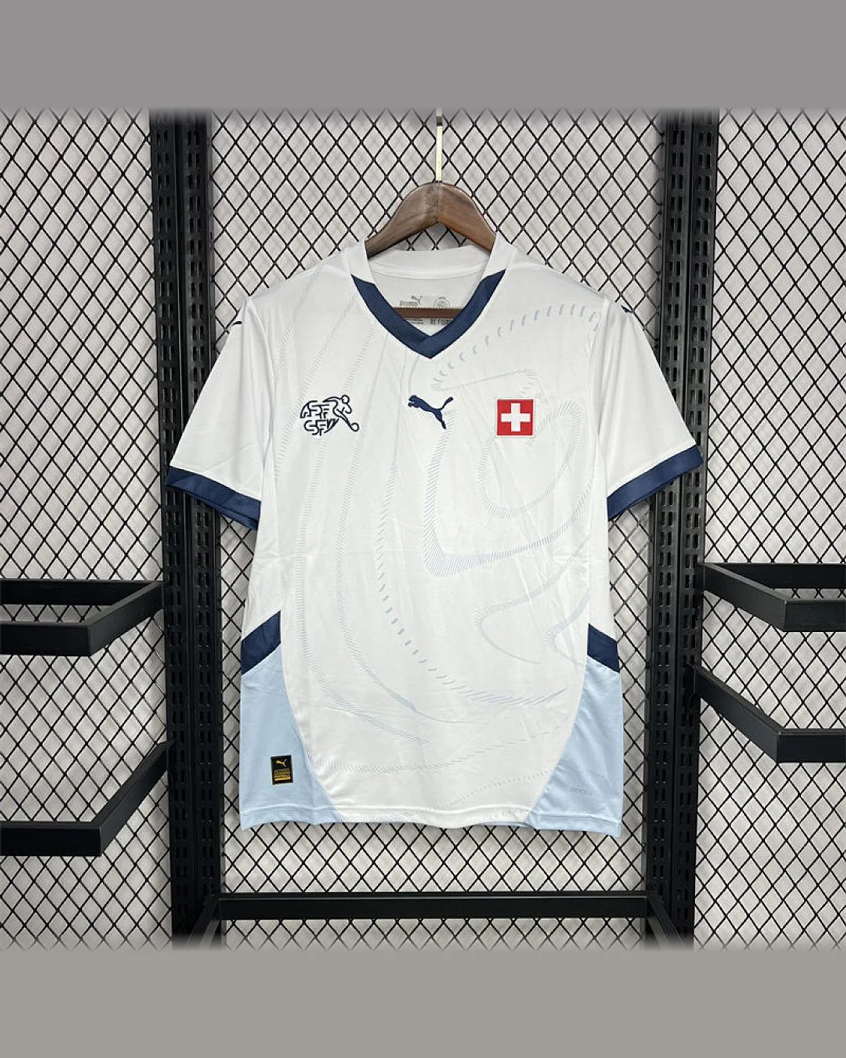 Switzerland Switzerland 2024/25 Euro Away Jersey football jersey