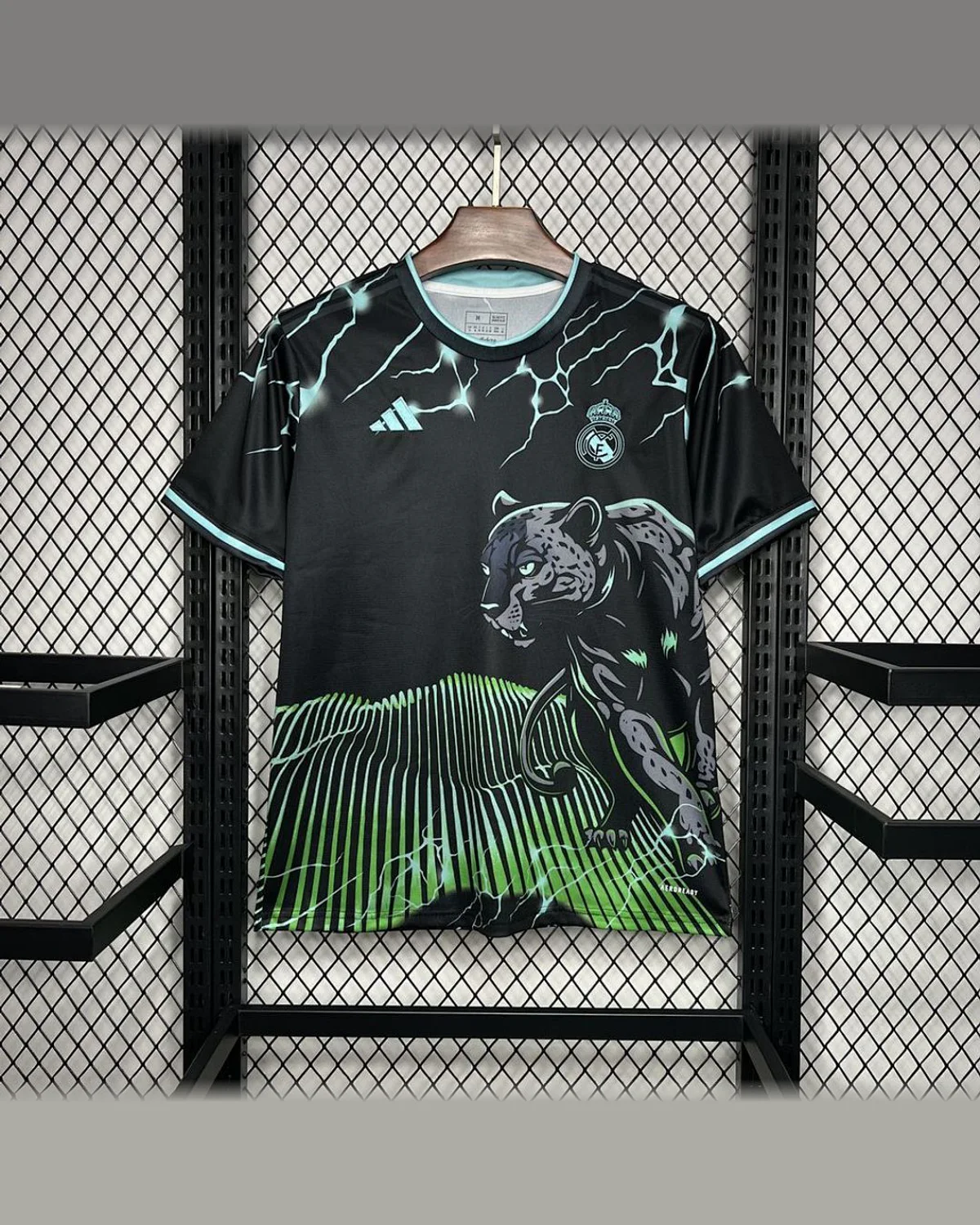 Real Madrid Real Madrid 2024/25 Special Edition Black And Green Jersey football jersey