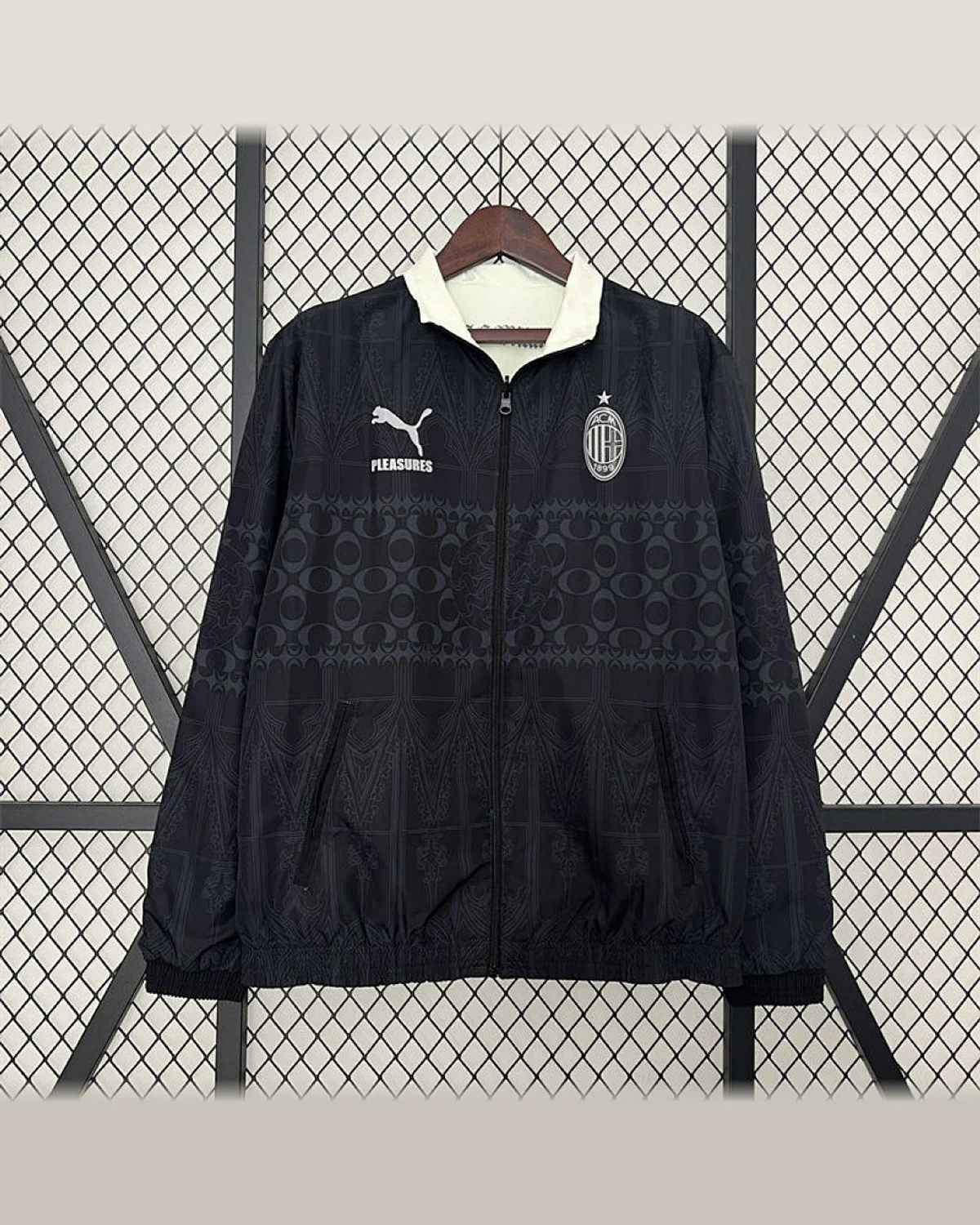AC Milan 2024/25 AC Milan Trench Coat Reversible football jersey