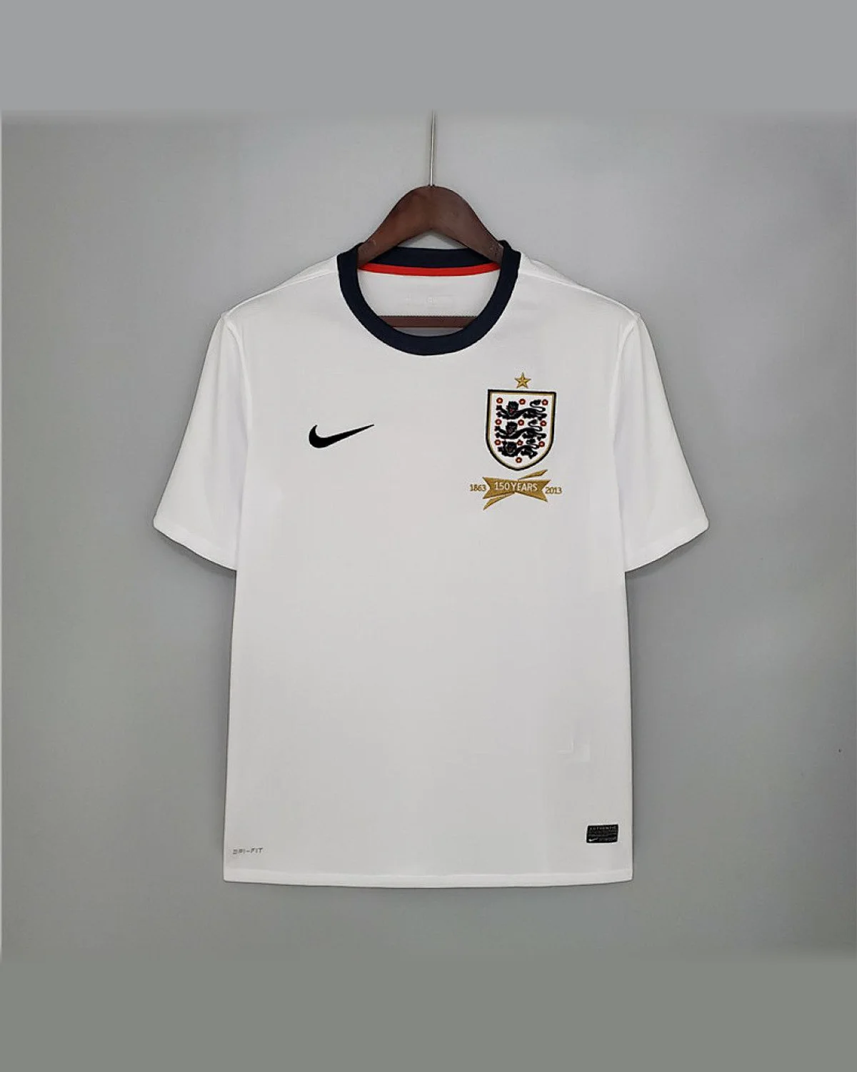 England Retro 2013 England Home football jersey