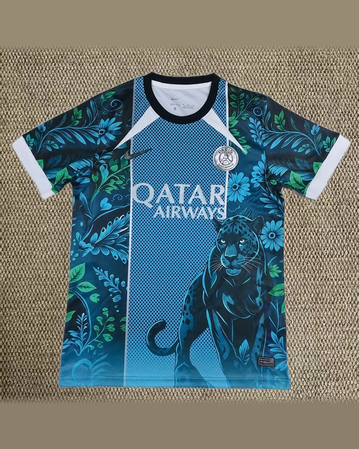 Paris Saint-Germain 2026/27 Paris Black Panther Flower Concept Version football jersey