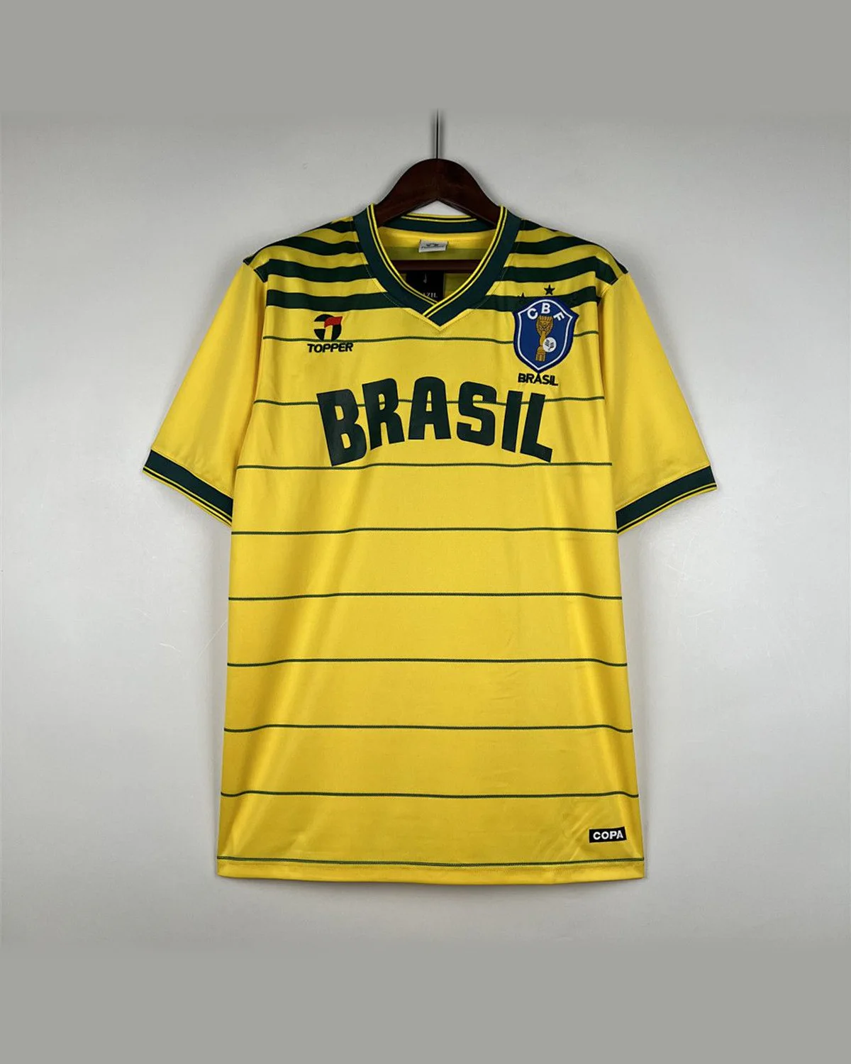 Brazil Retro 1984 Brazil Home football jersey