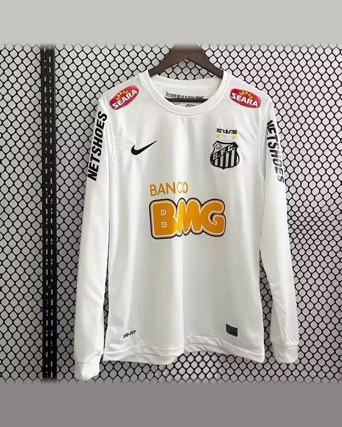 Santos 12--13Retro Santos football jersey