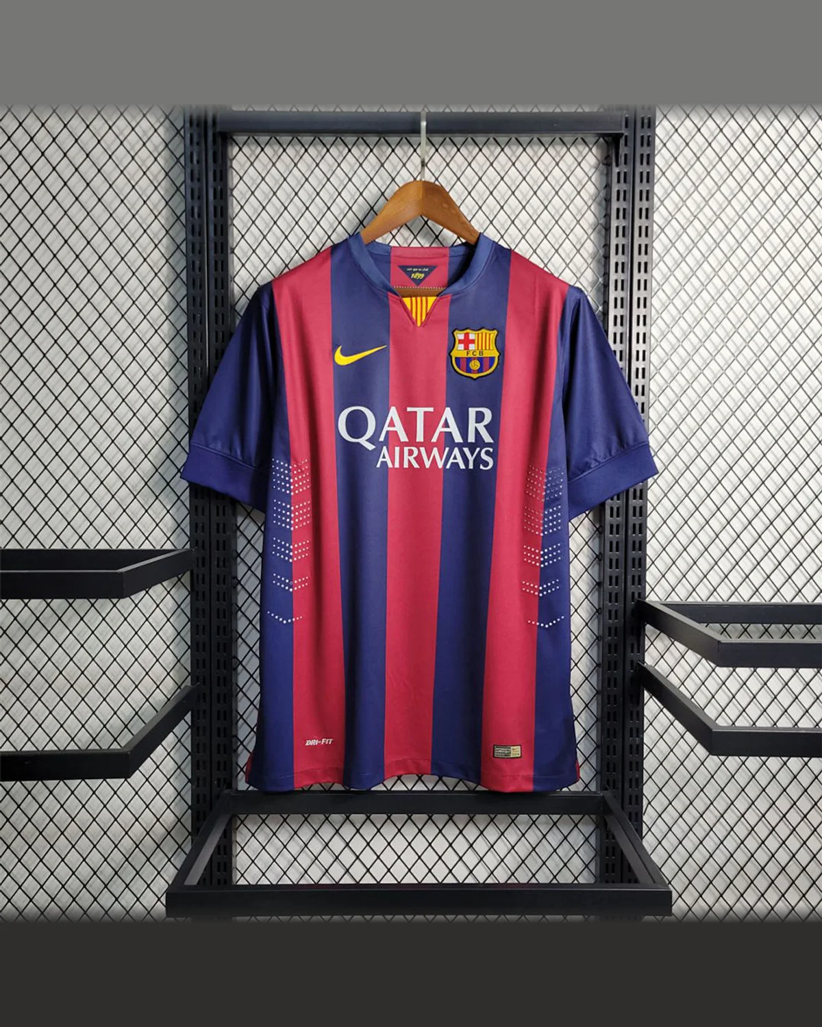FC Barcelona Retro 2014/15 Barcelona Home football jersey