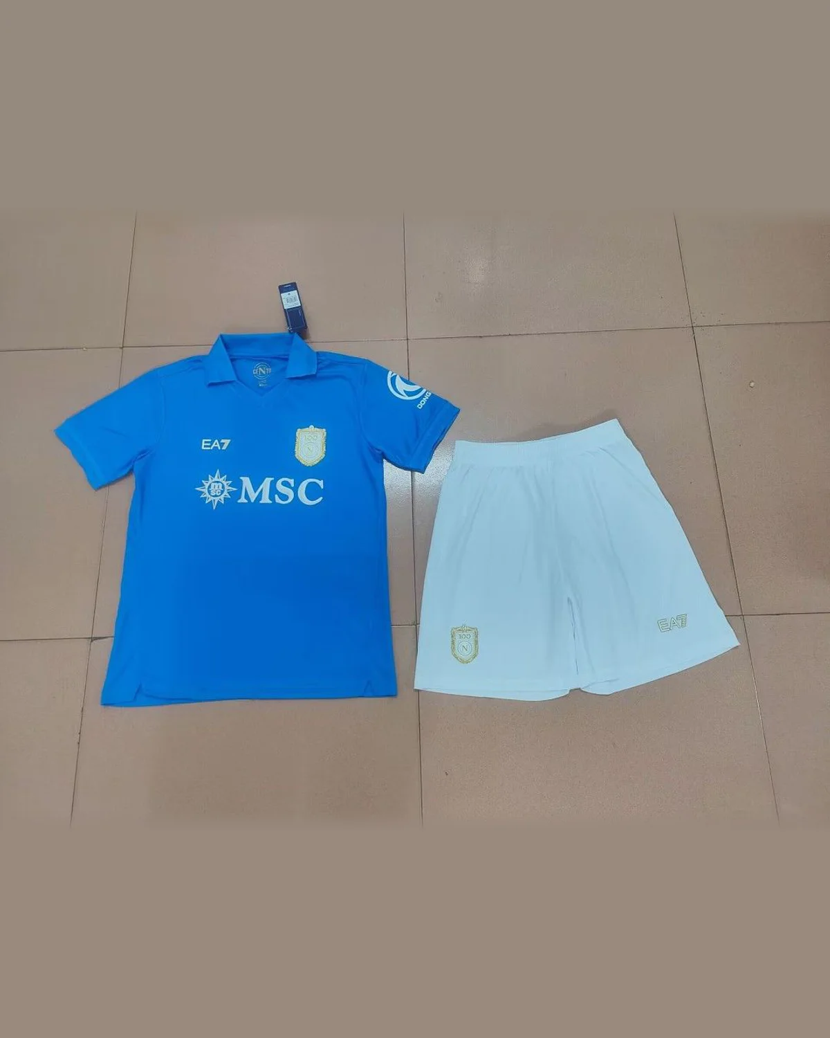 SSC Napoli Napoli at home football jersey