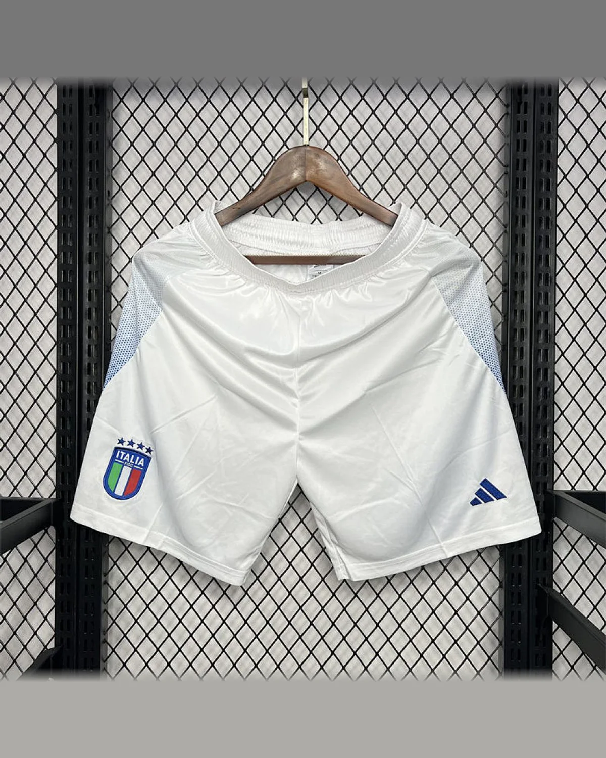 Italy Italy 2024/25 Euro Away Shorts football jersey