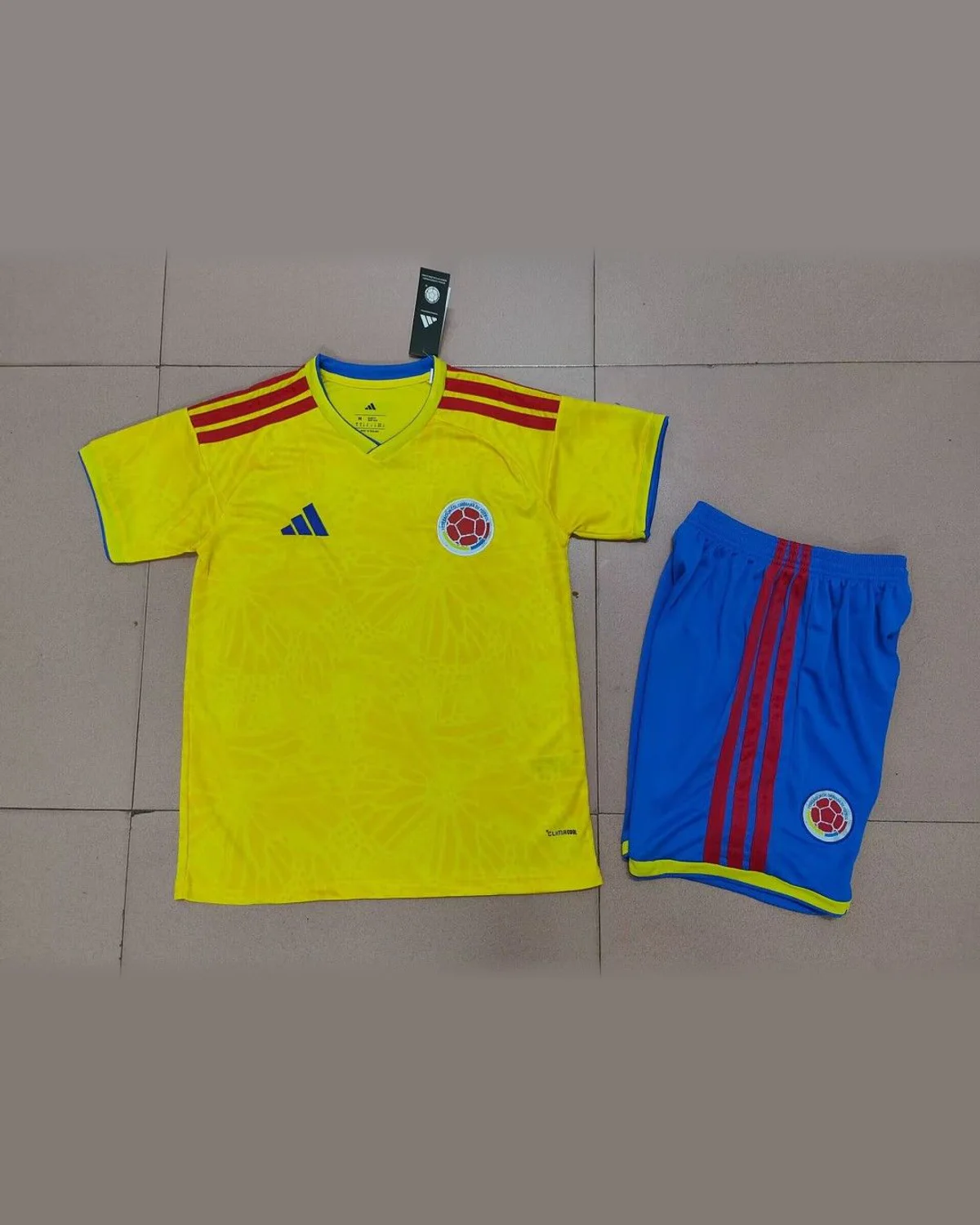 Colombia 2026/27 Colombia Home Blue Pants football jersey