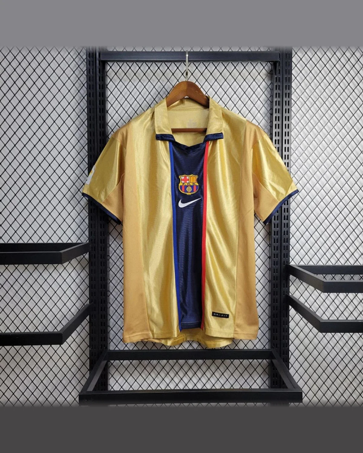 FC Barcelona Retro 2002 Barcelona Away football jersey