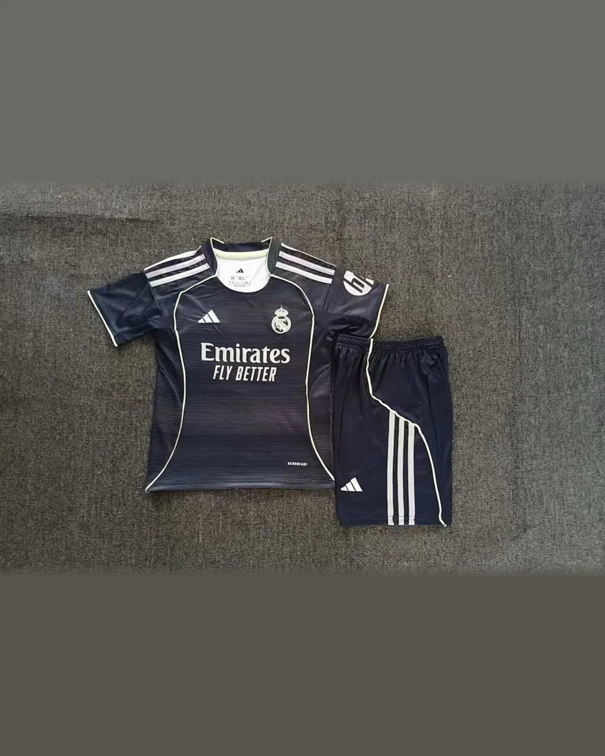 Real Madrid 2025/26 Real Madrid Away Kit Kids football jersey