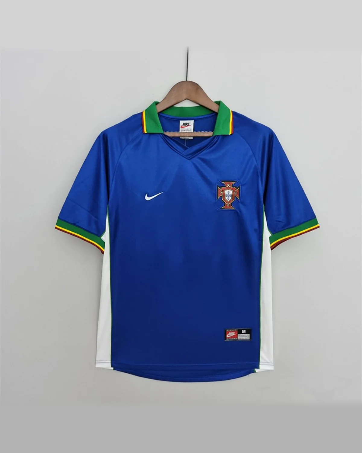 Portugal Retro 1998 Portugal Away football jersey