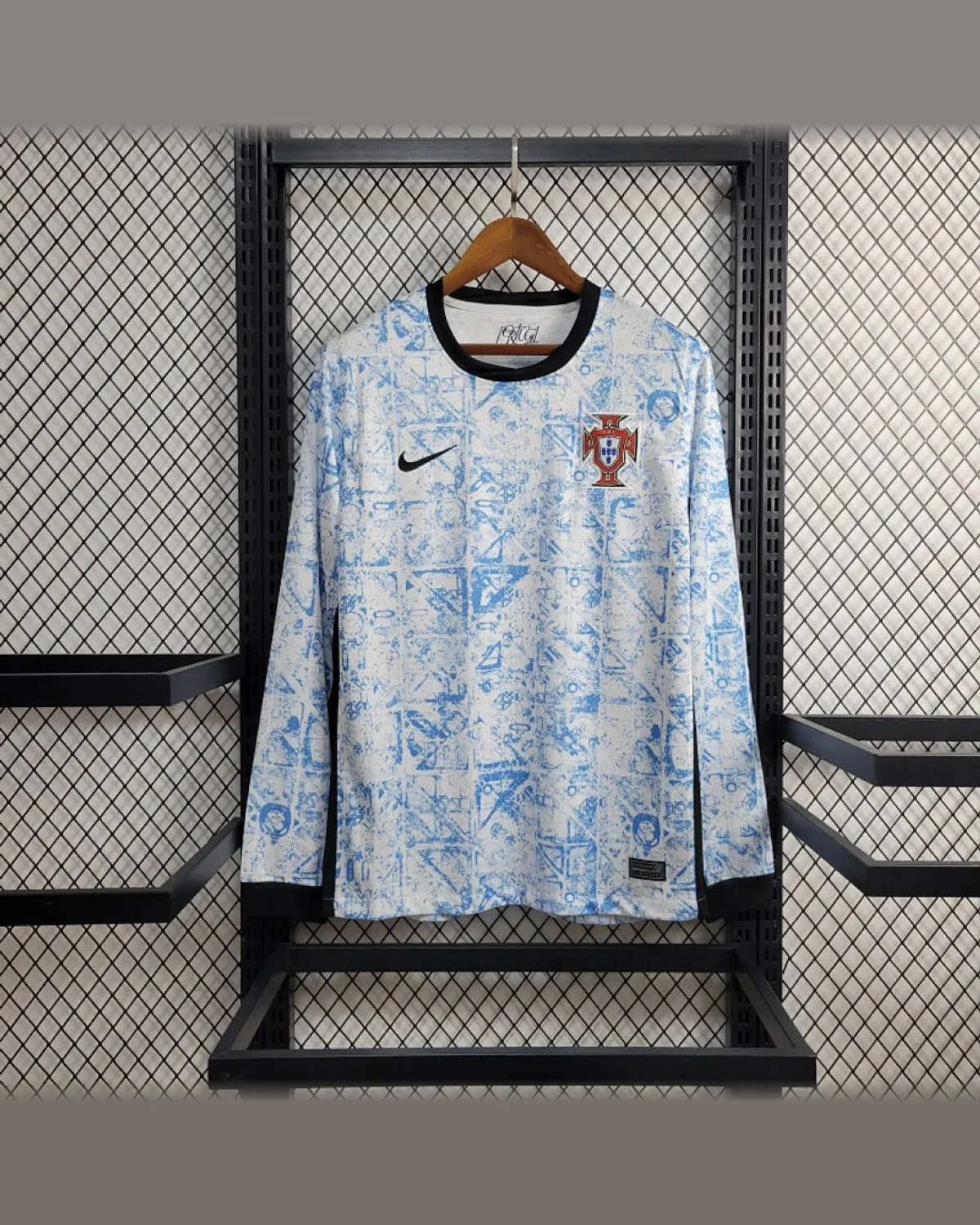 Portugal 2024/25 Portugal Away Long Sleeve football jersey