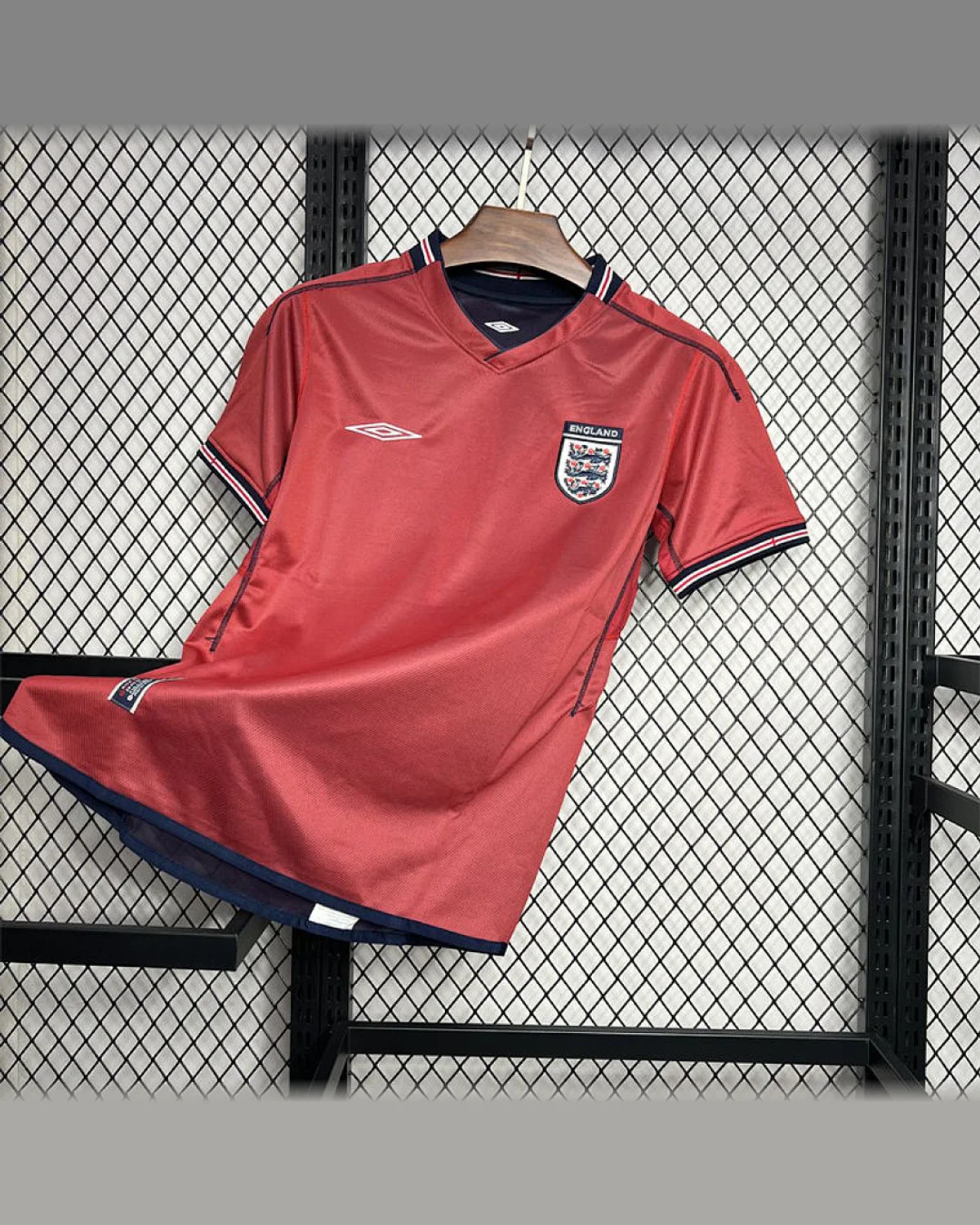 England England 2002 Away Retro Jersey football jersey