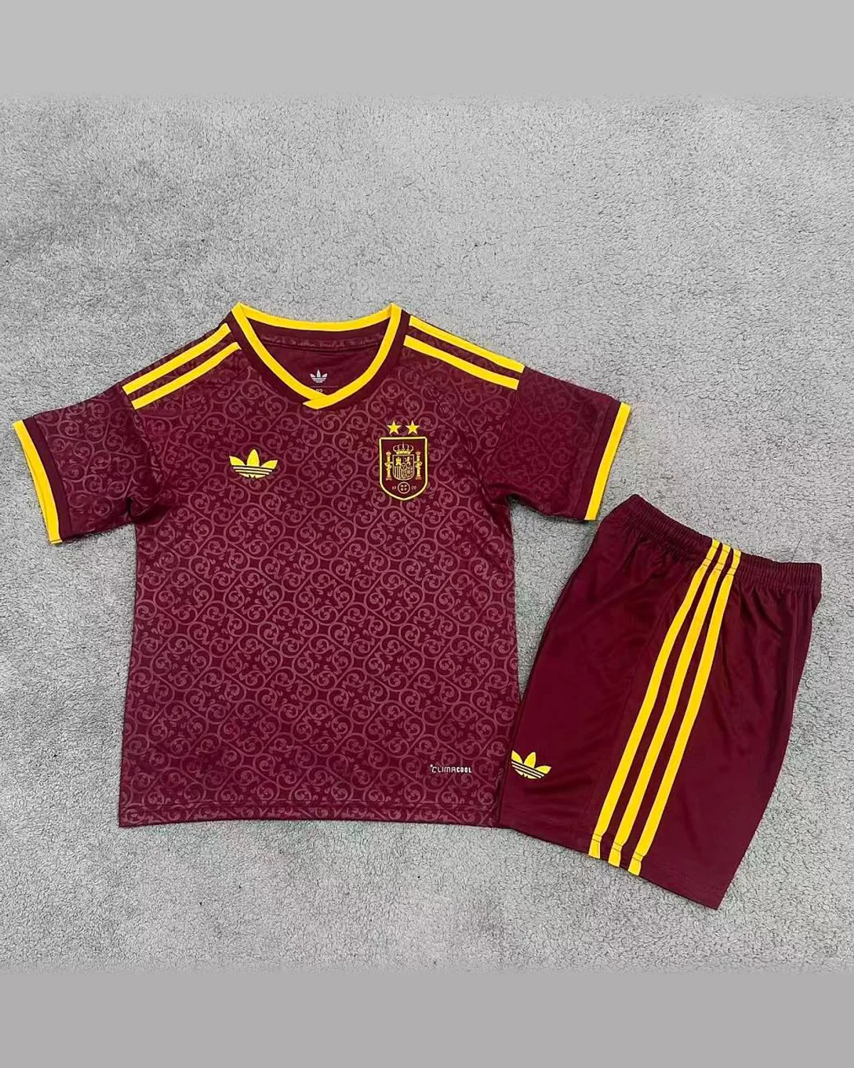 Spain 2026/27 Spain Away 2 Stars Kids football jersey