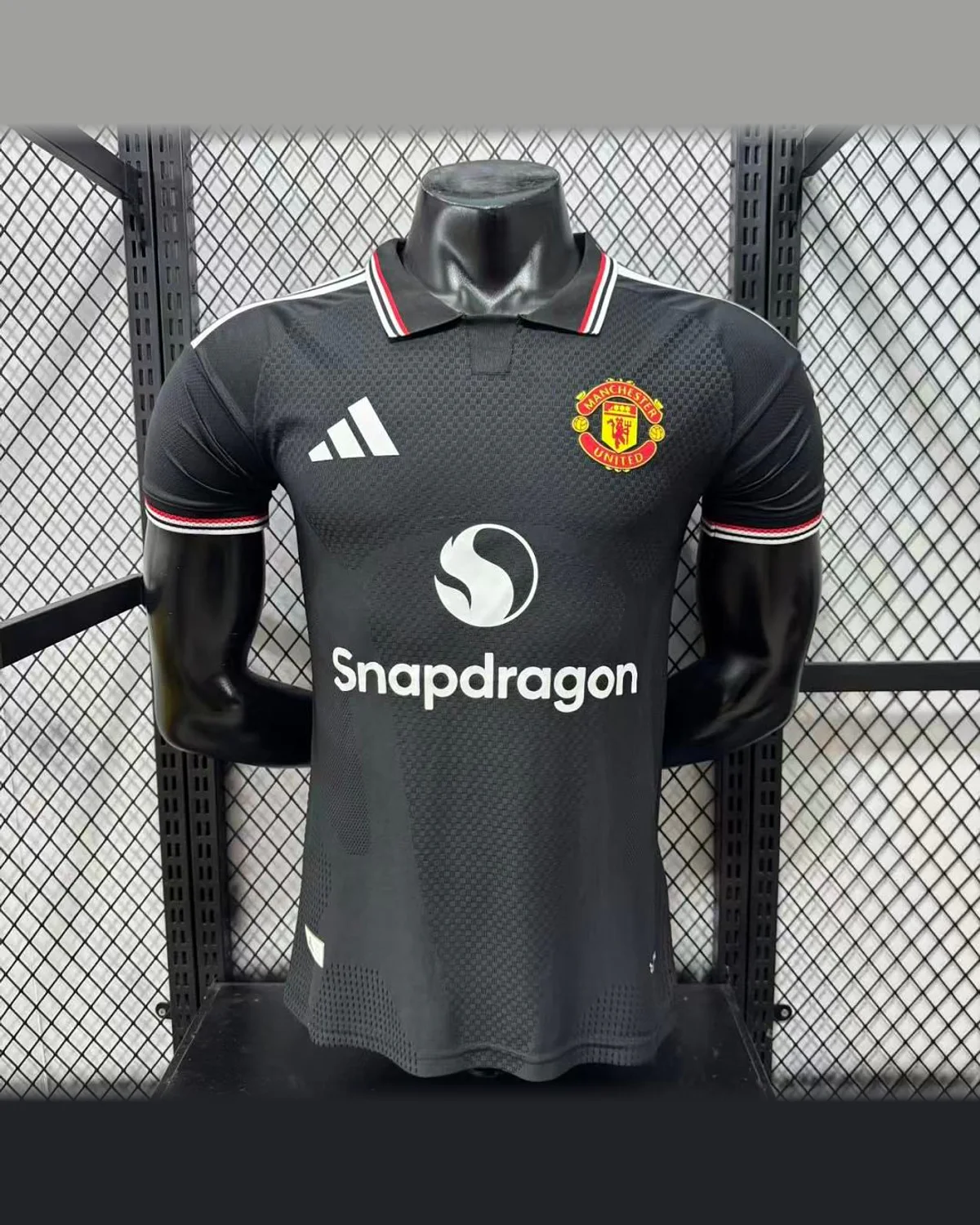 Manchester United Black Manchester United Special Edition - Player Version football jersey