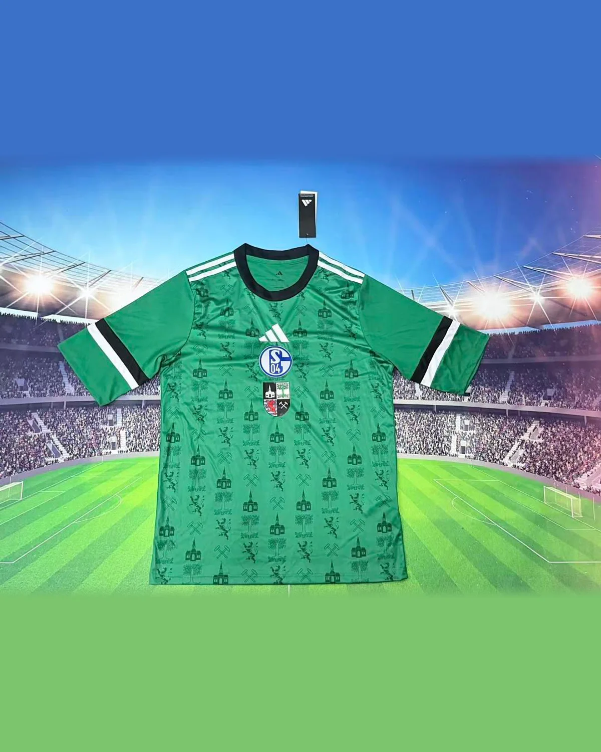 Schalke 04 Adidas FC Schalke 04 Away Football Jersey football jersey