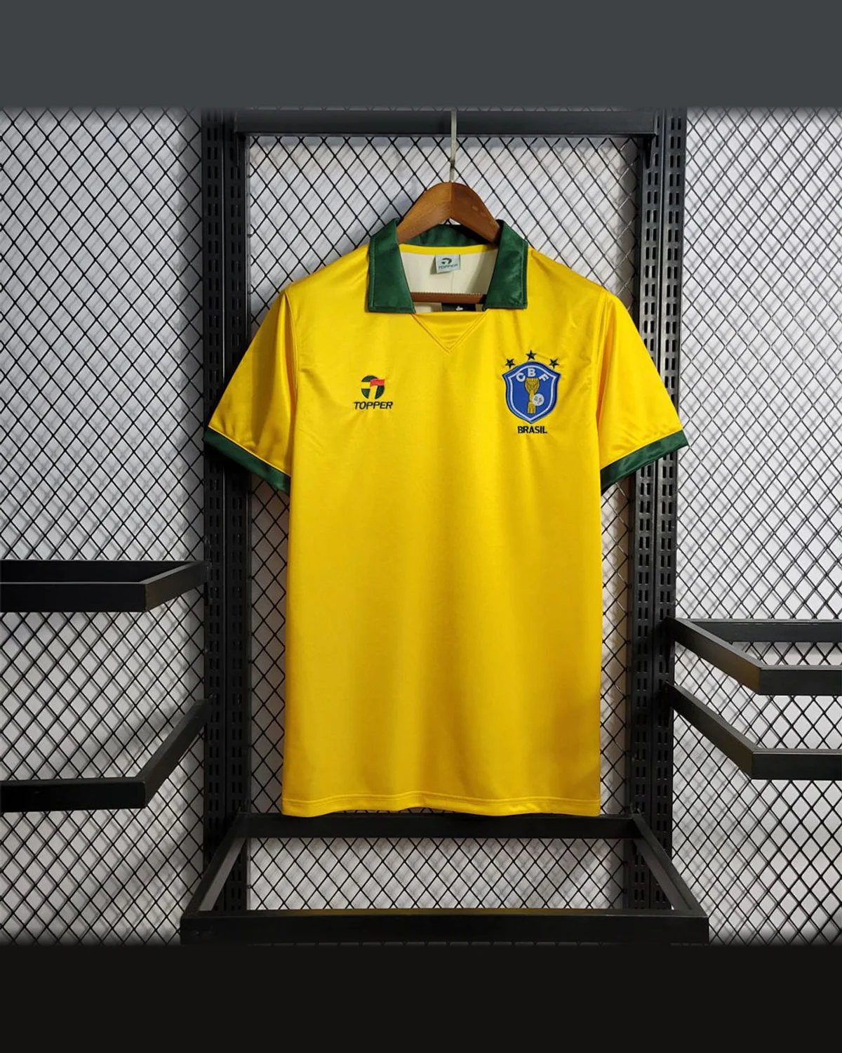 Brazil Retro 1988/90 Brazil Home football jersey