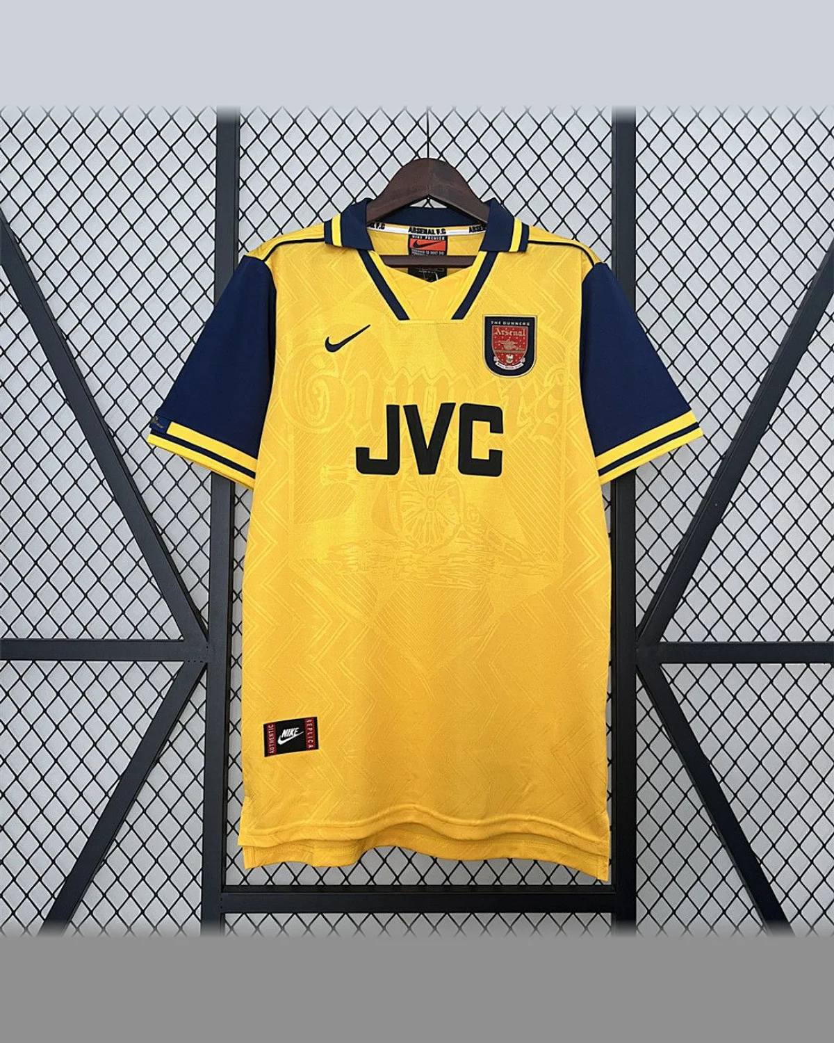 Arsenal Retro 96/97 Arsenal Away football jersey