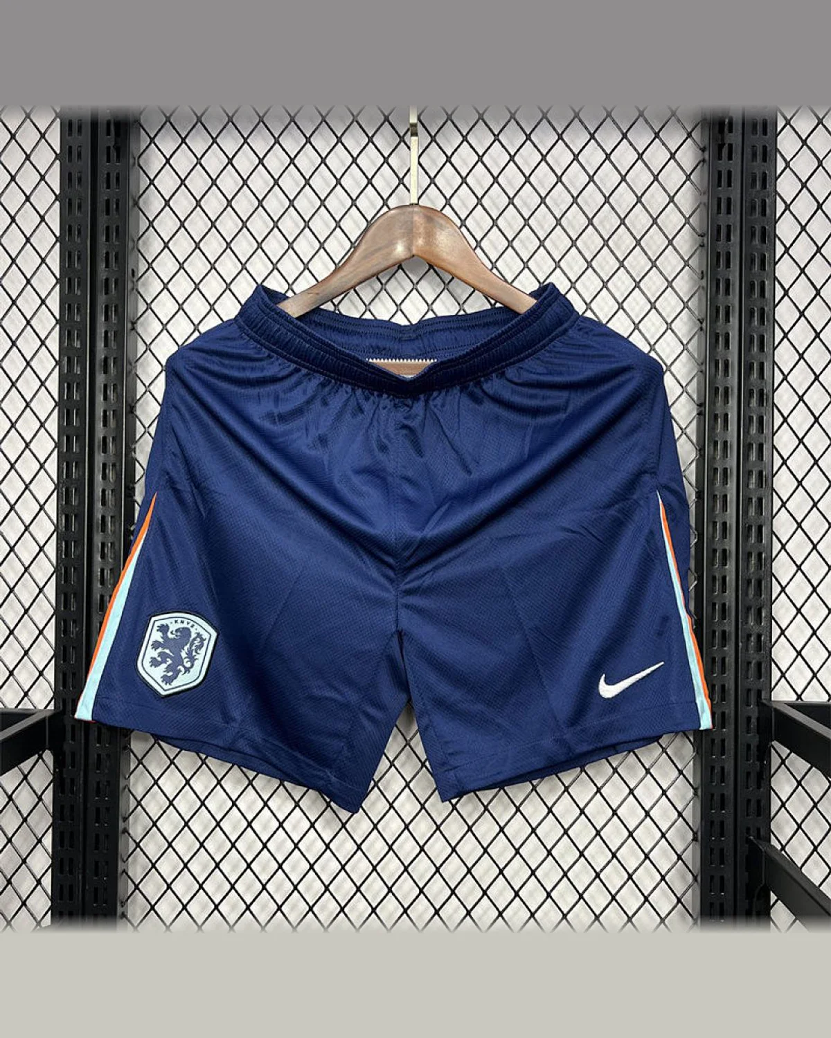 Netherlands Netherlands 2024/25 Euro Away Shorts football jersey