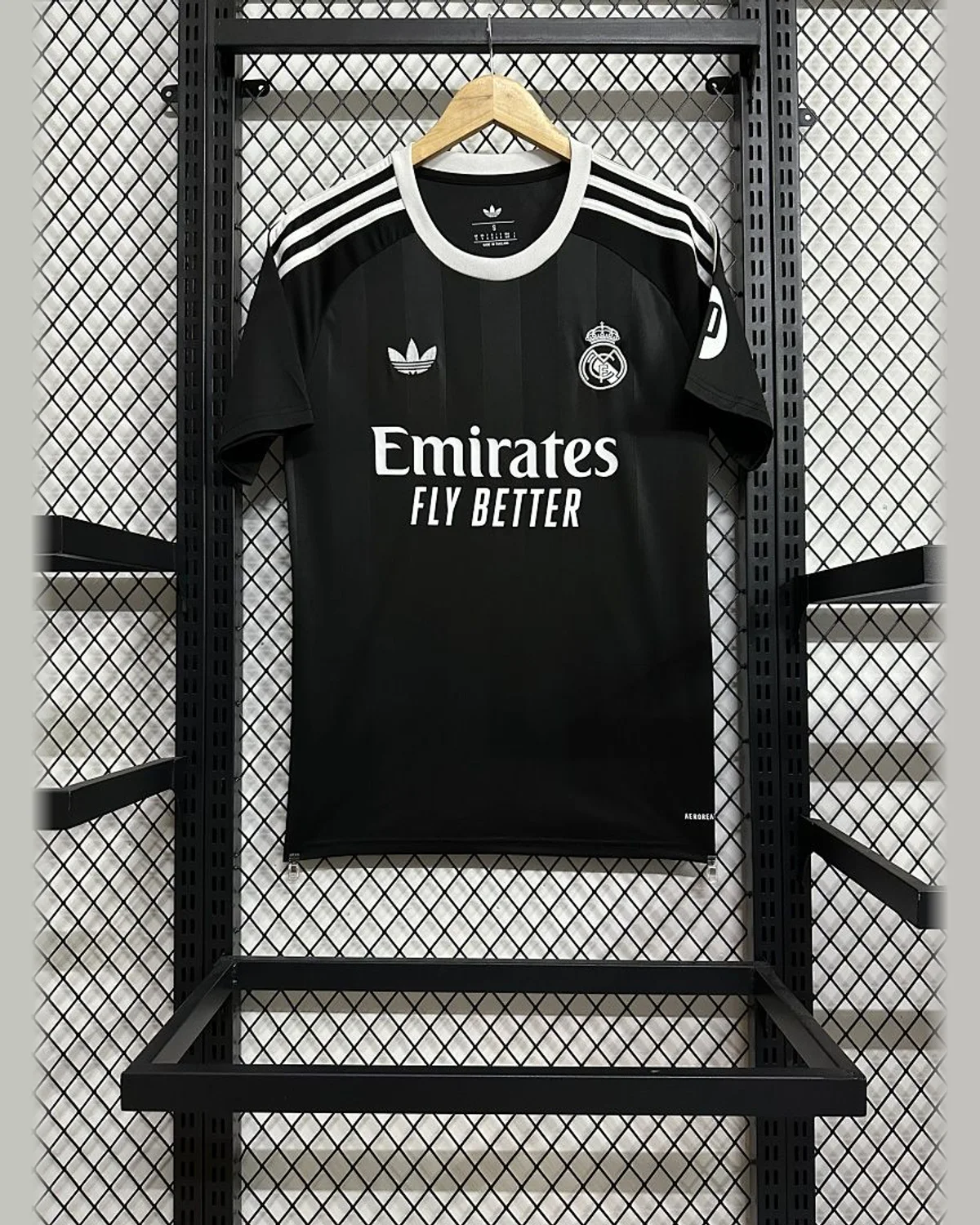 Real Madrid 2025/26 Real Madrid Goalkeeper Kit - Black Edition football jersey